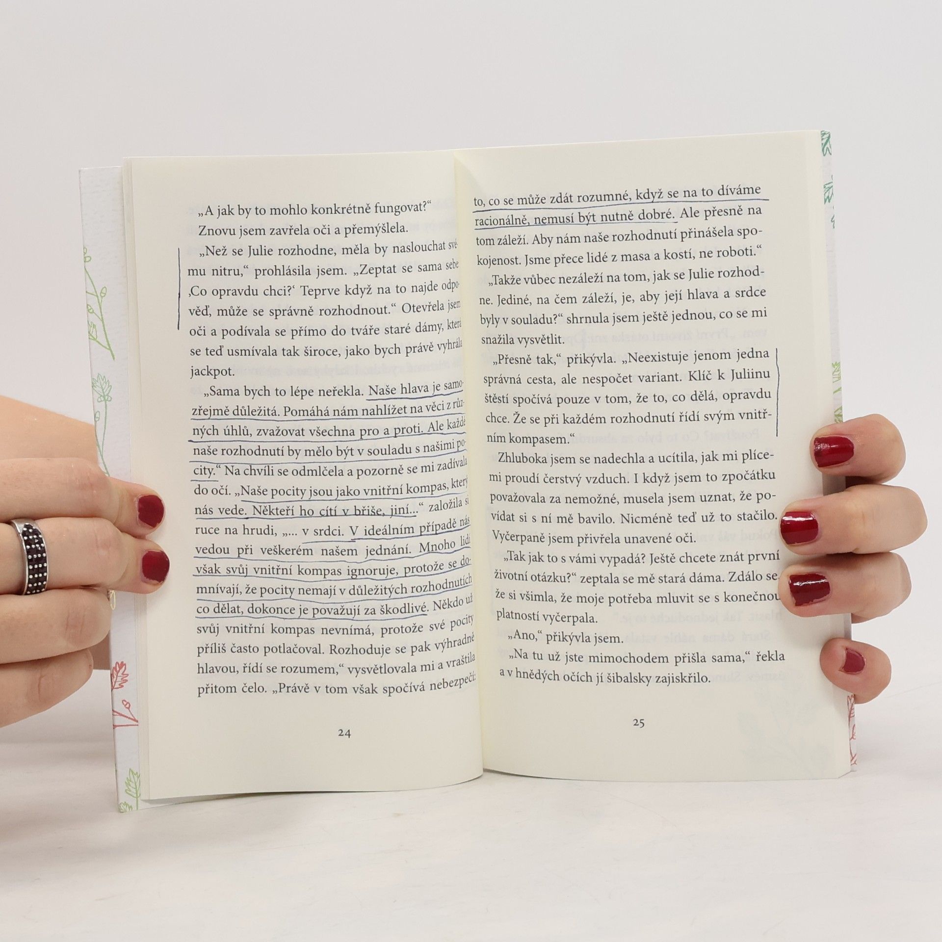 Tessa Randau Les, čtyři otázky, život a já : o jednom setkání, které všechno změnilo