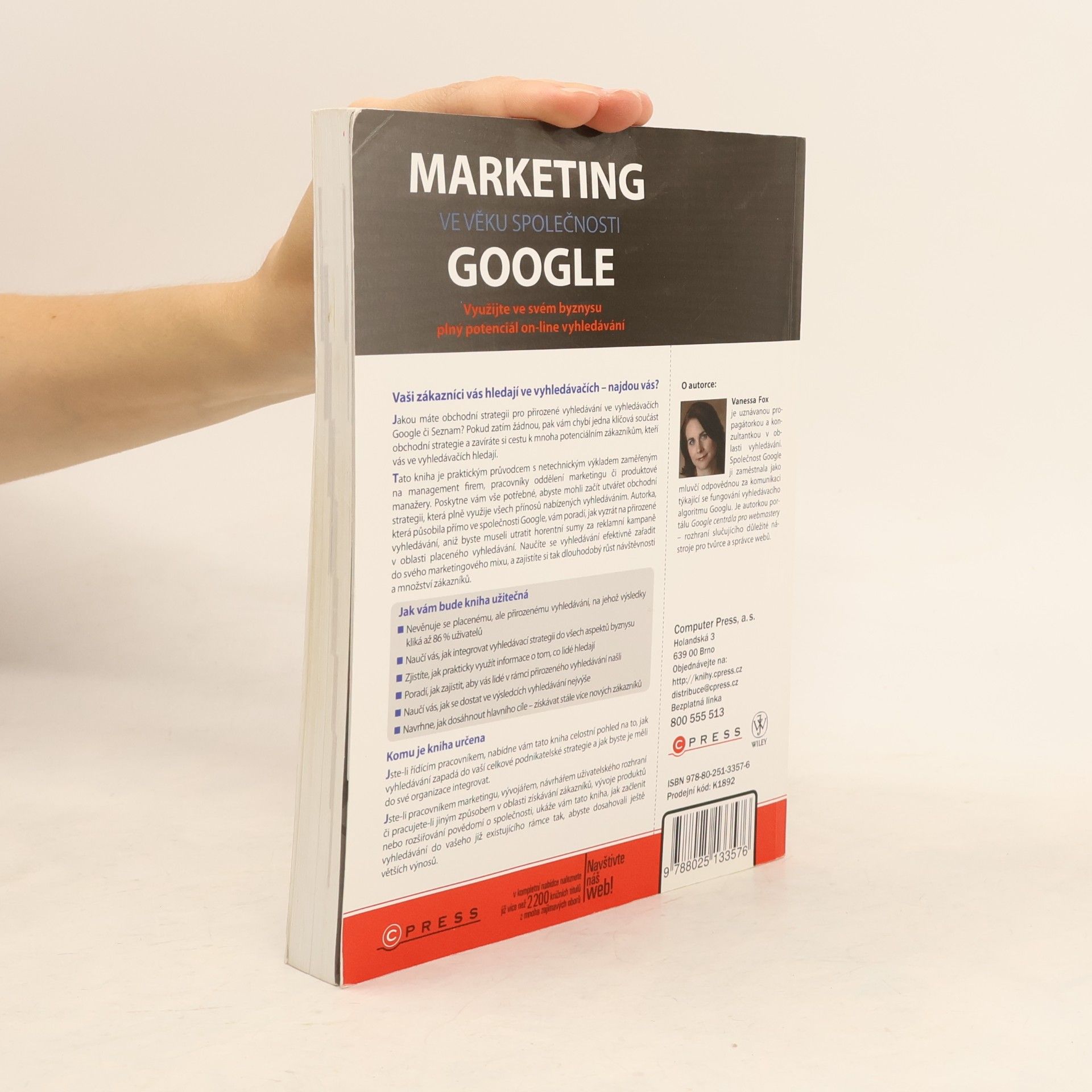 Vanessa Fox Marketing ve věku společnosti Google