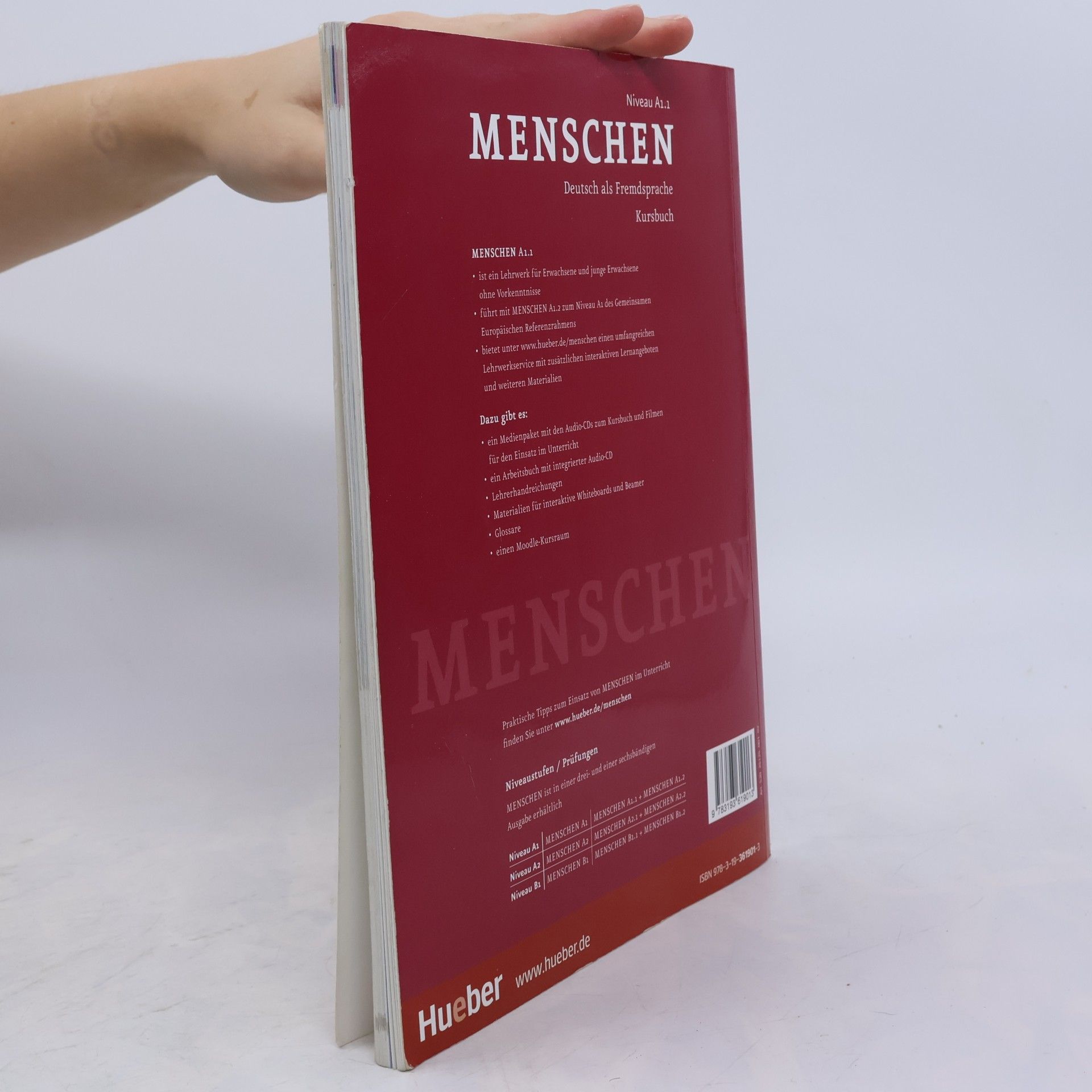 Sandra Evans Menschen A1.1. Deutsch als Fremdsprache. Kursbuch