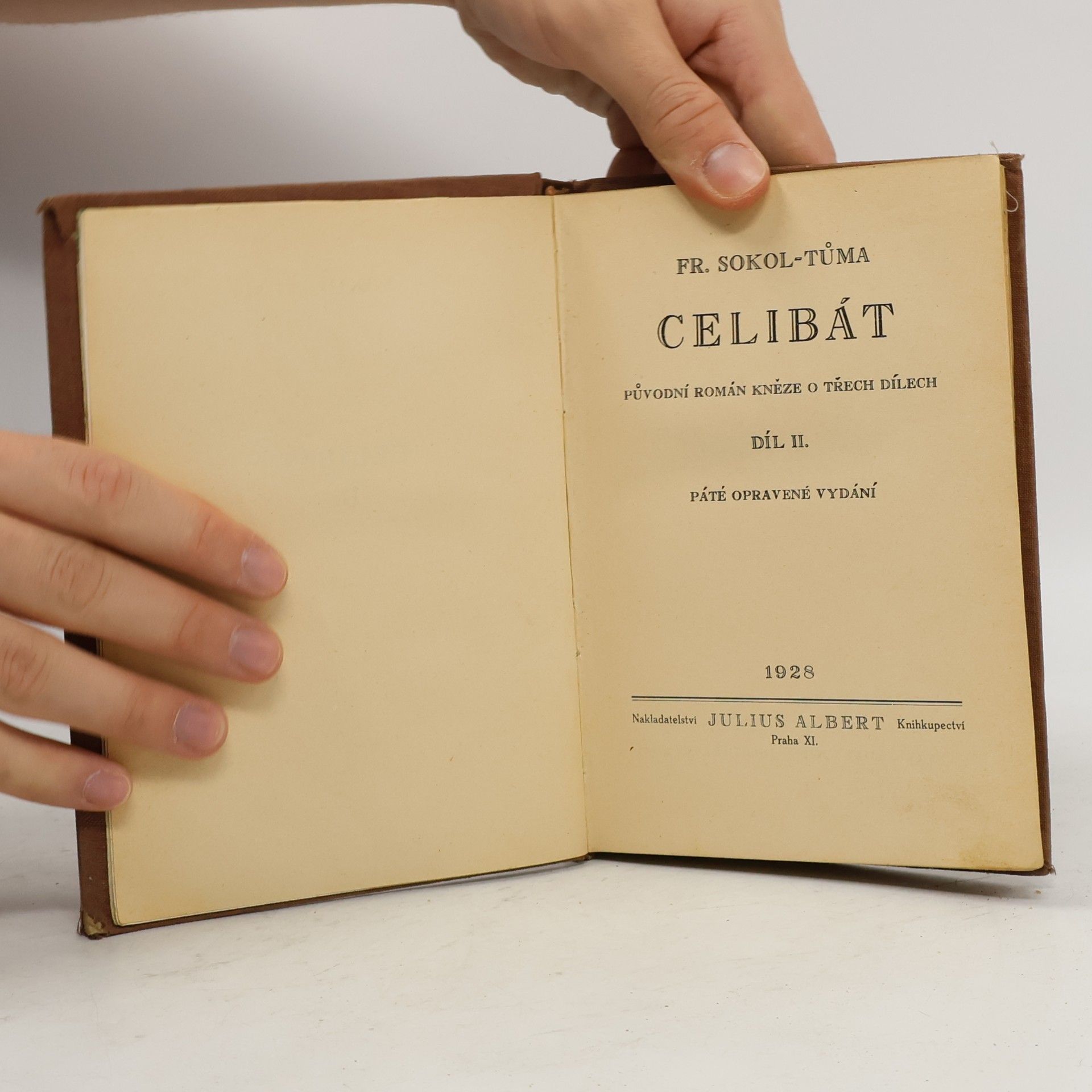 František Sokol Tůma Celibát II.
