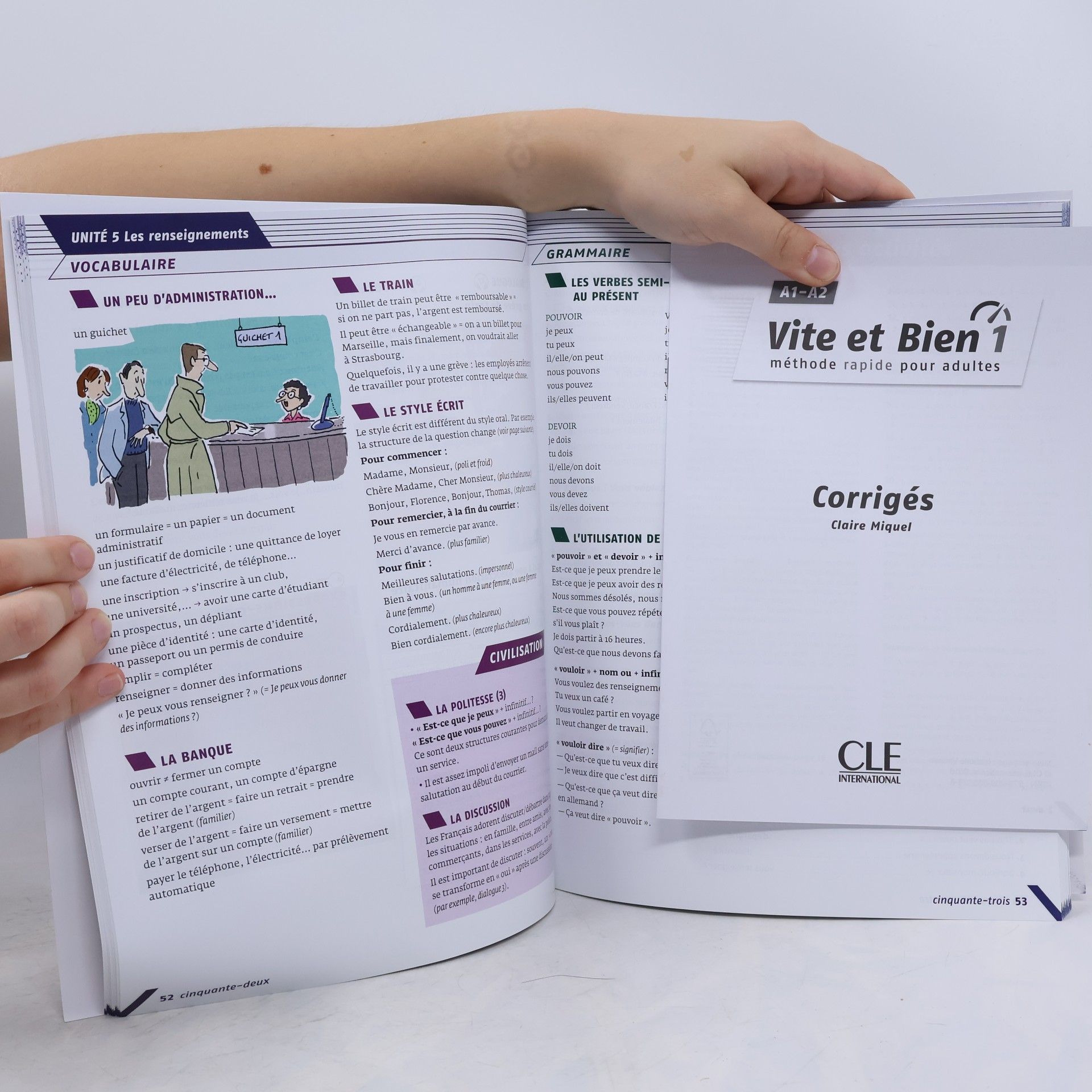 Claire Miquel Vite et bien : méthode rapide pour adultes. 1, A1-A2