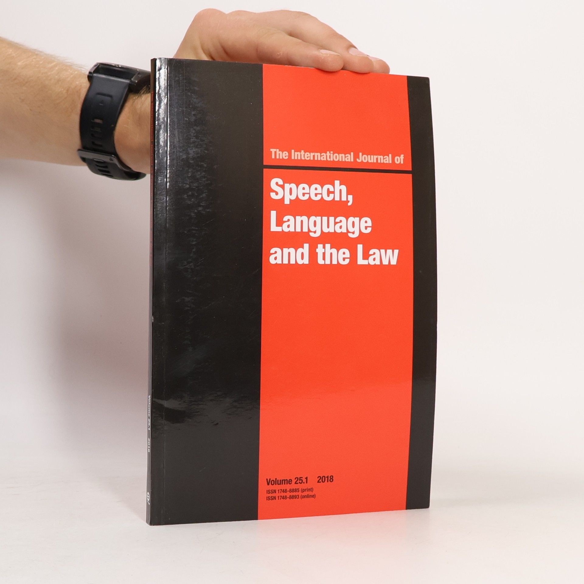 Kolektív autorov The International Journal of Speech, Language and the Law 25.1/2018
