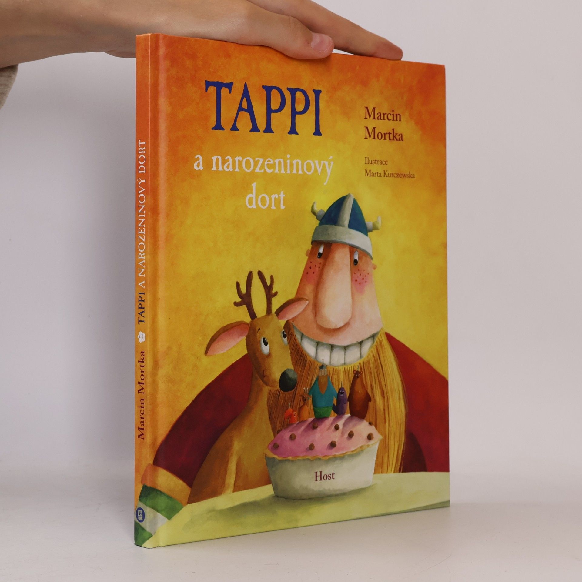 Marcin Mortka Tappi a narozeninový dort