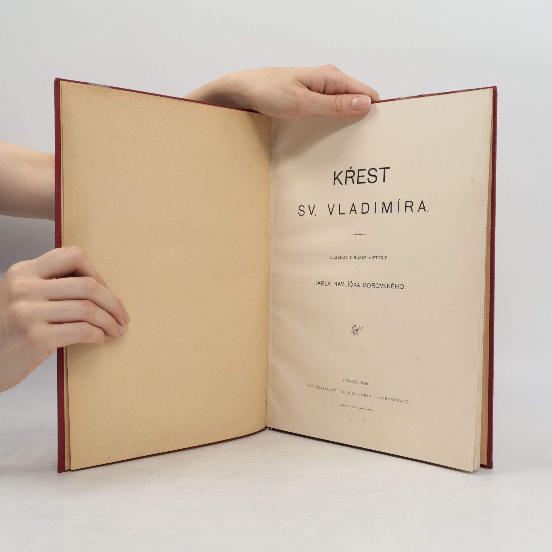 Karel Havlíček Borovský Křest sv Vladimíra