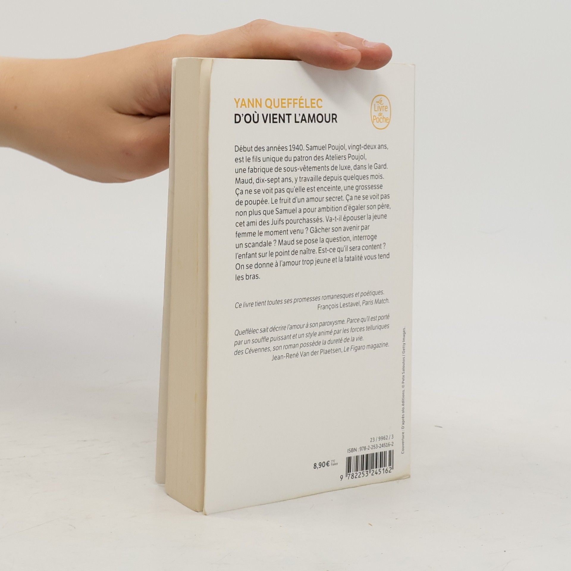 Yann Queffélec Le Livre de Poche: D'où vient l'amour