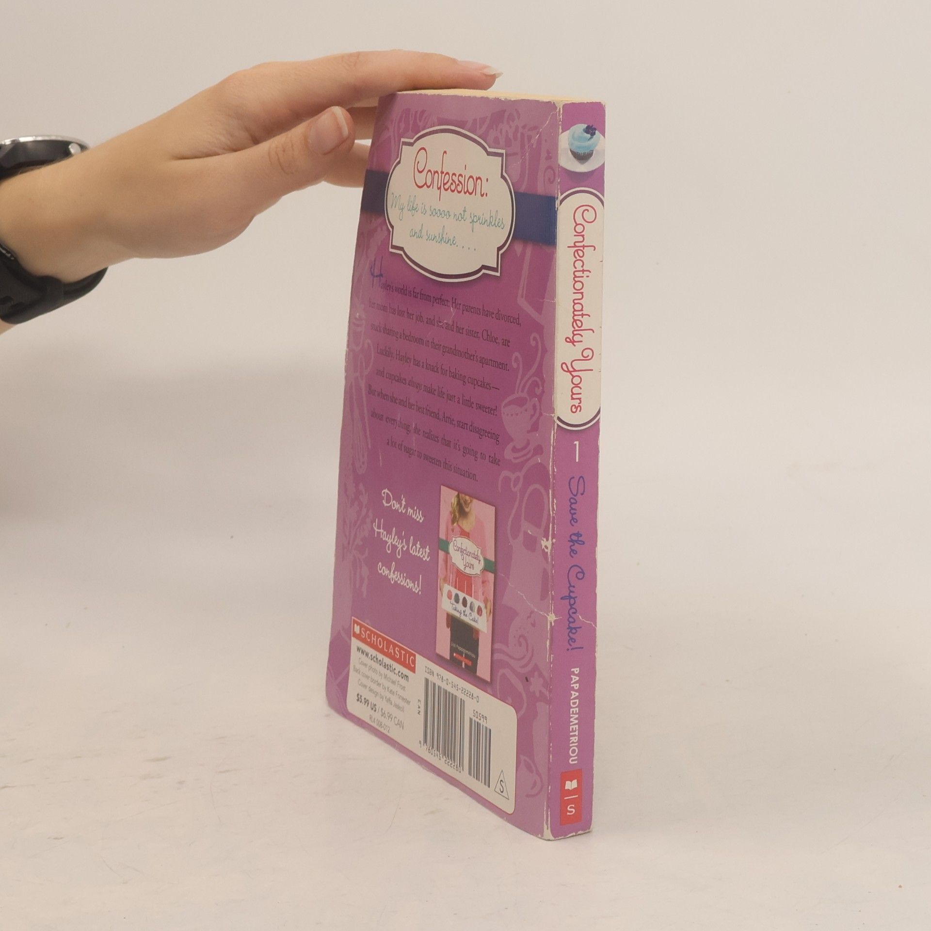 Lisa Papademetriou SAVE THE CUPCAKE A WISH NOVEL CONFECTION
