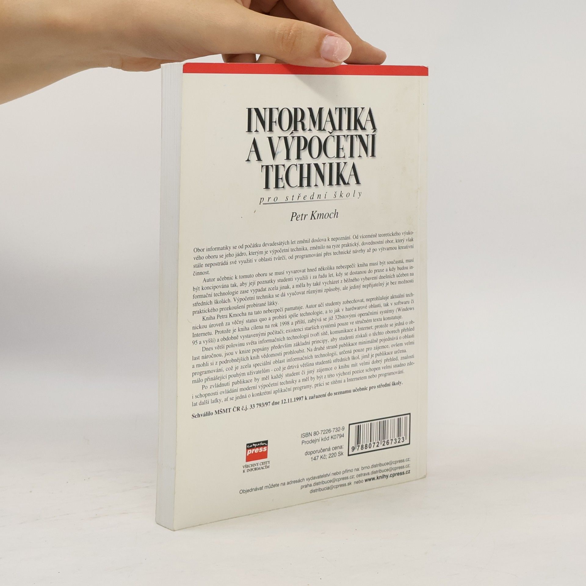 Petr Kmoch Informatika a výpočetní technika pro střední školy