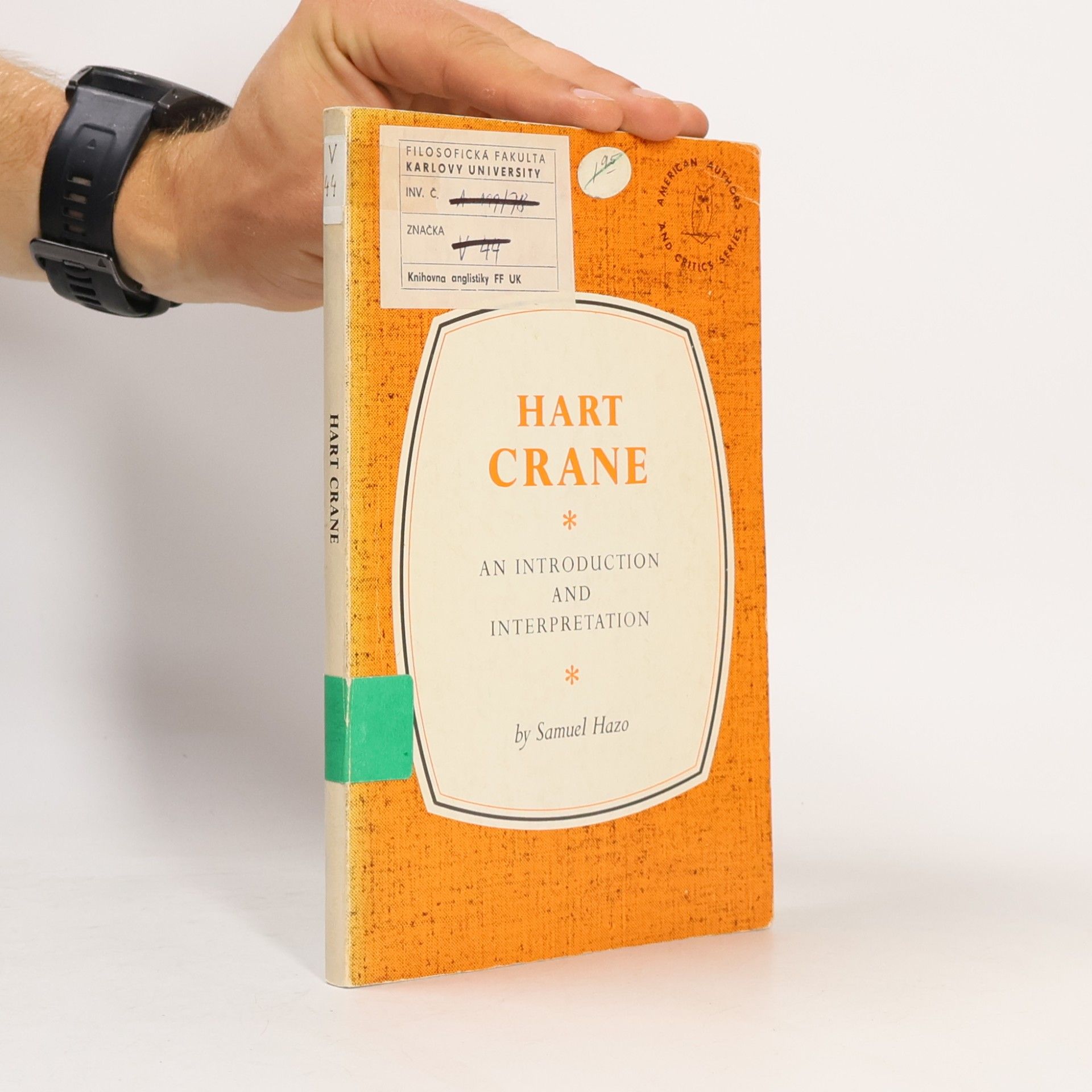 Samuel Hazo Hart Crane