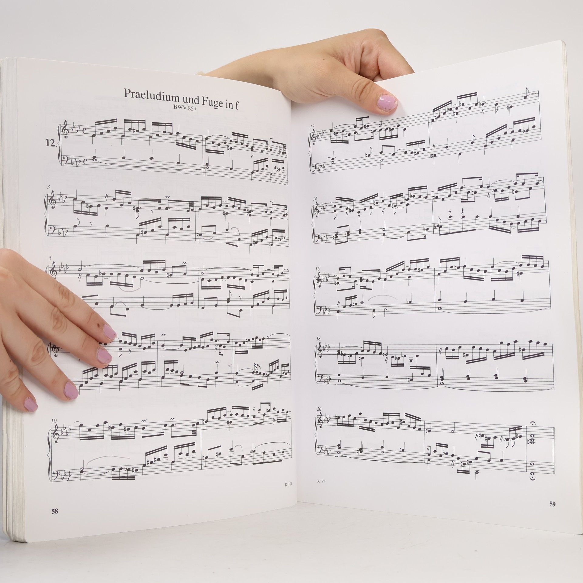 Johann Sebastian Bach Das Wohltemperierte Klavier I