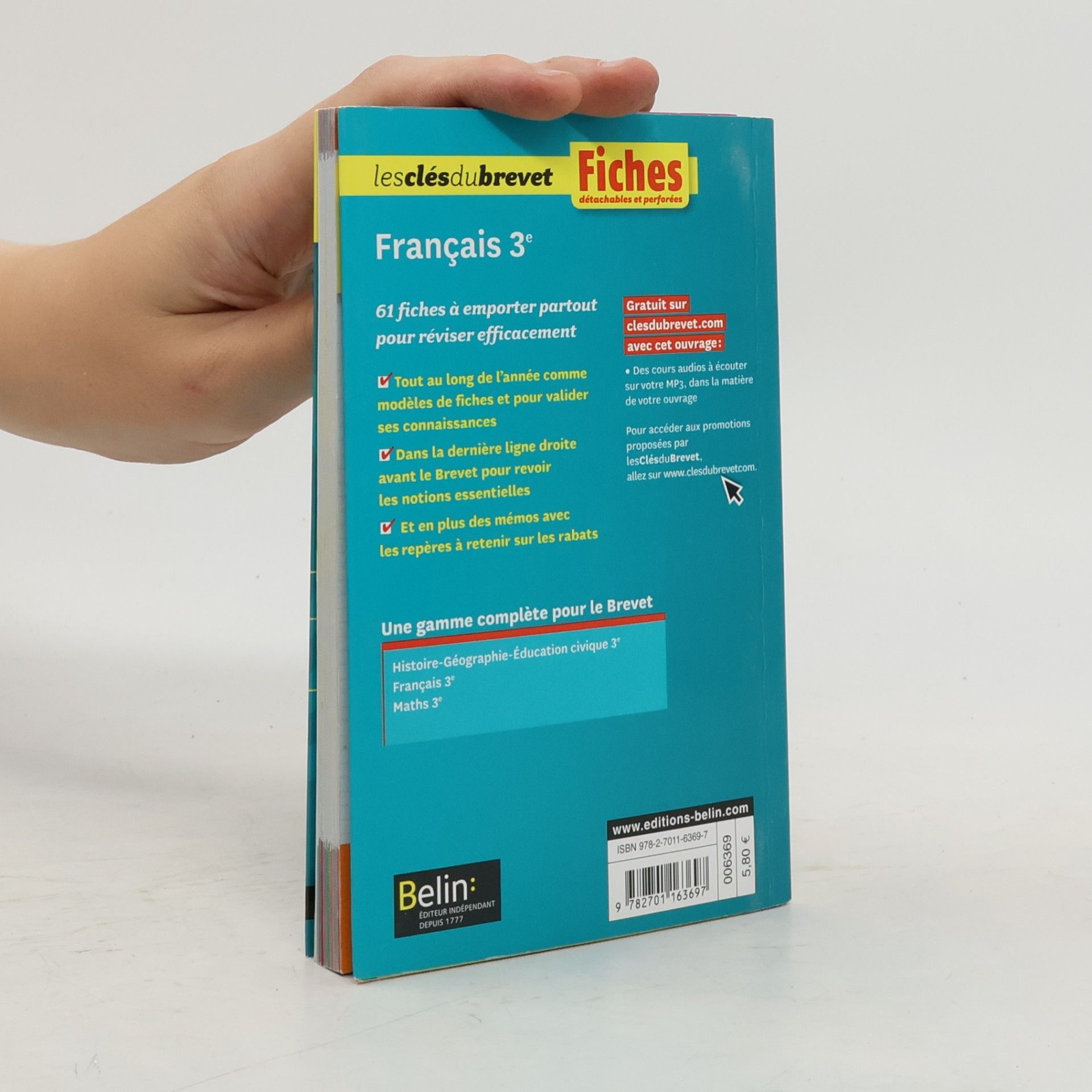 Annabel Medina Les clés du brevet: Français 3e