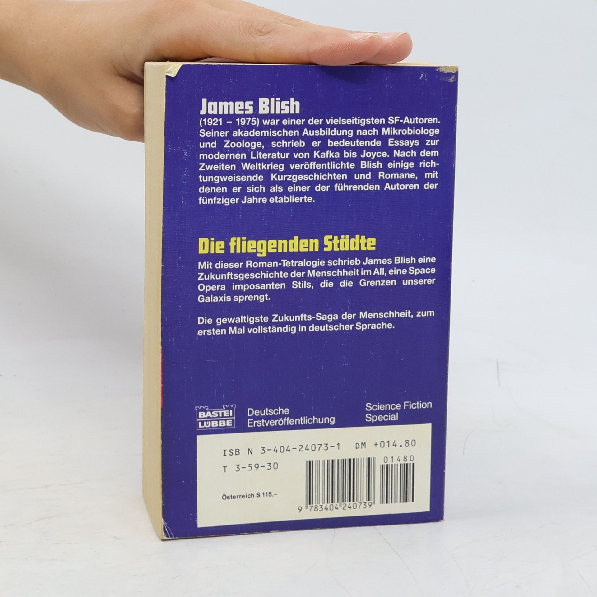 James Blish Die fliegenden Städte. Science Fiction