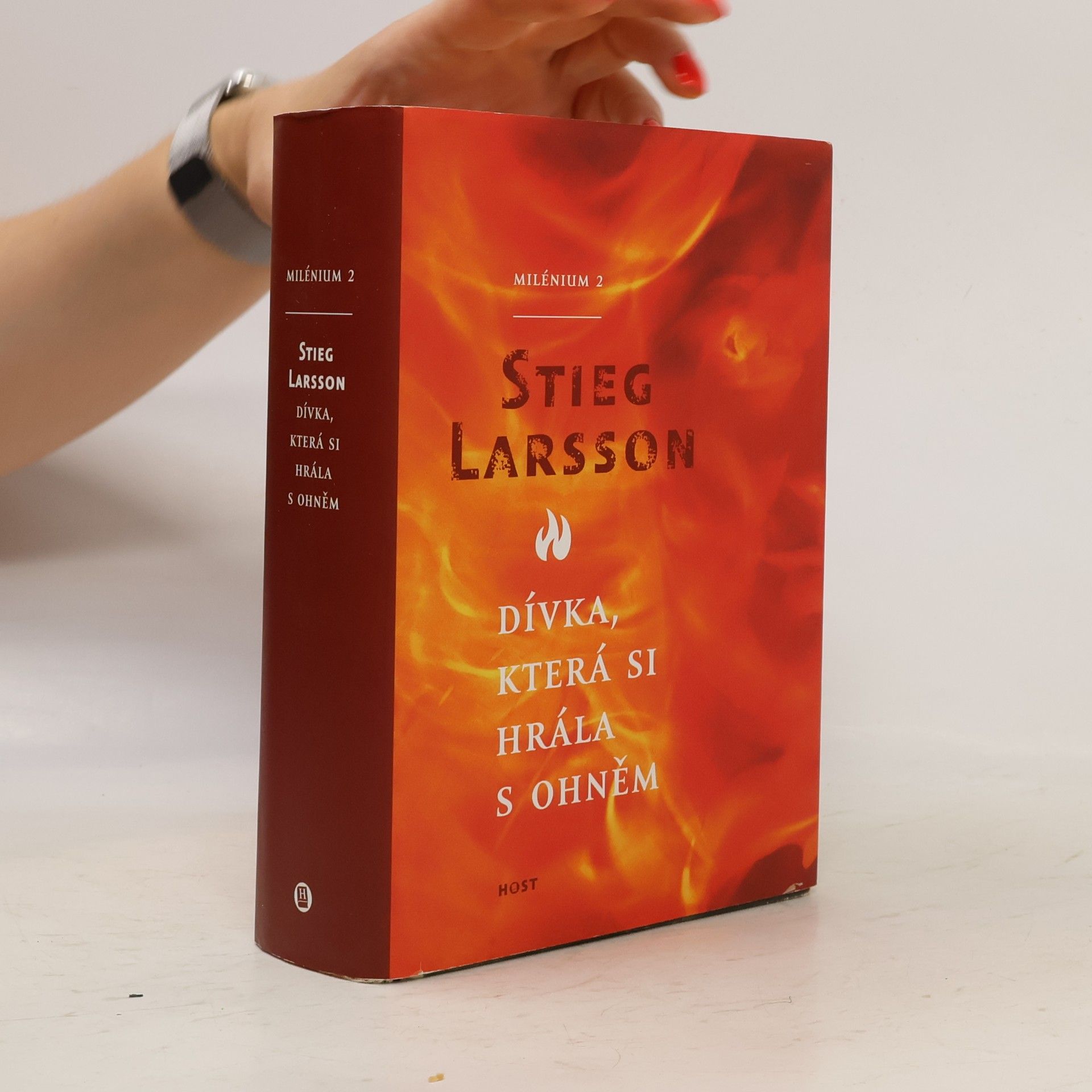 Stieg Larsson Dívka, která si hrála s ohněm