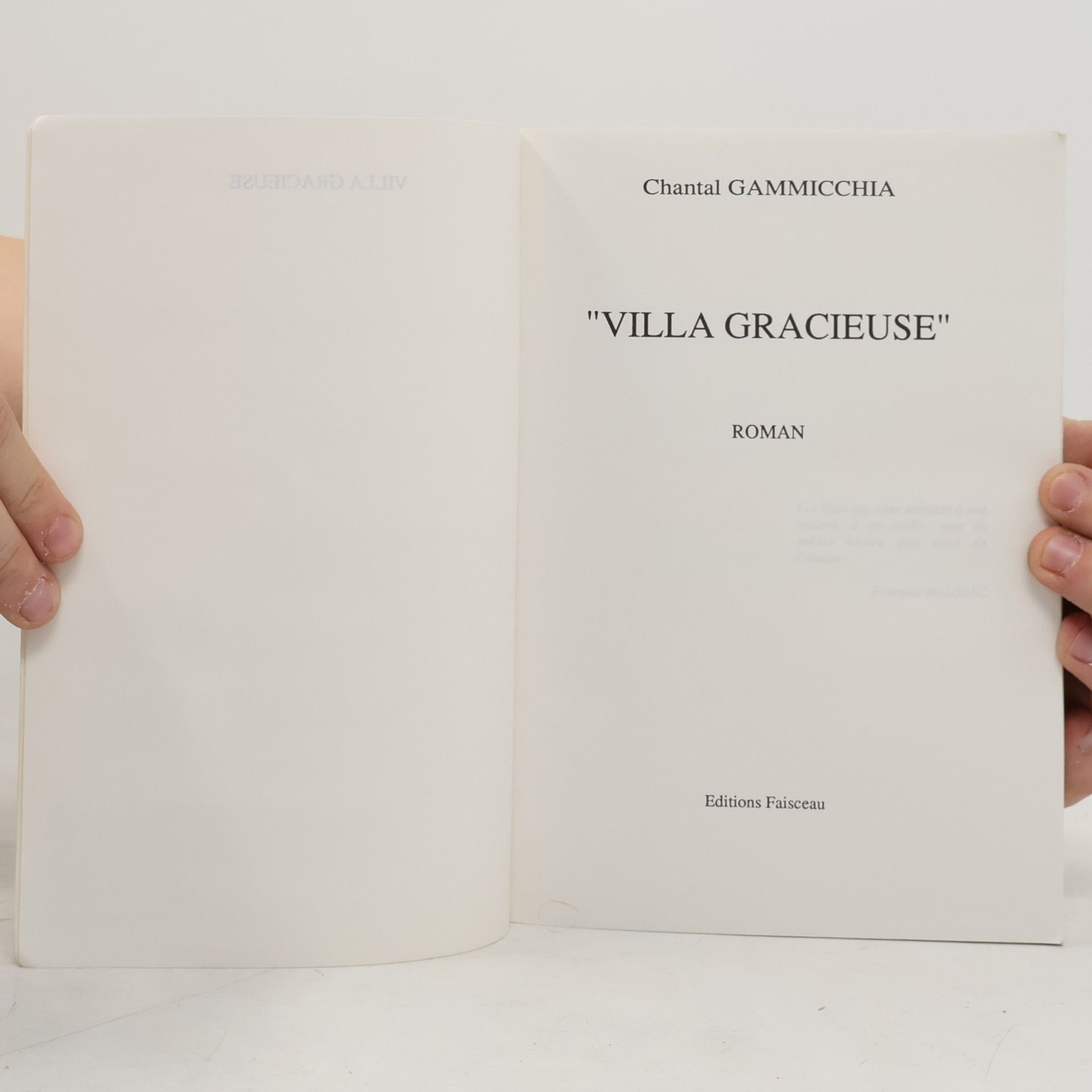 Chantal Gammicchia Villa gracieuse
