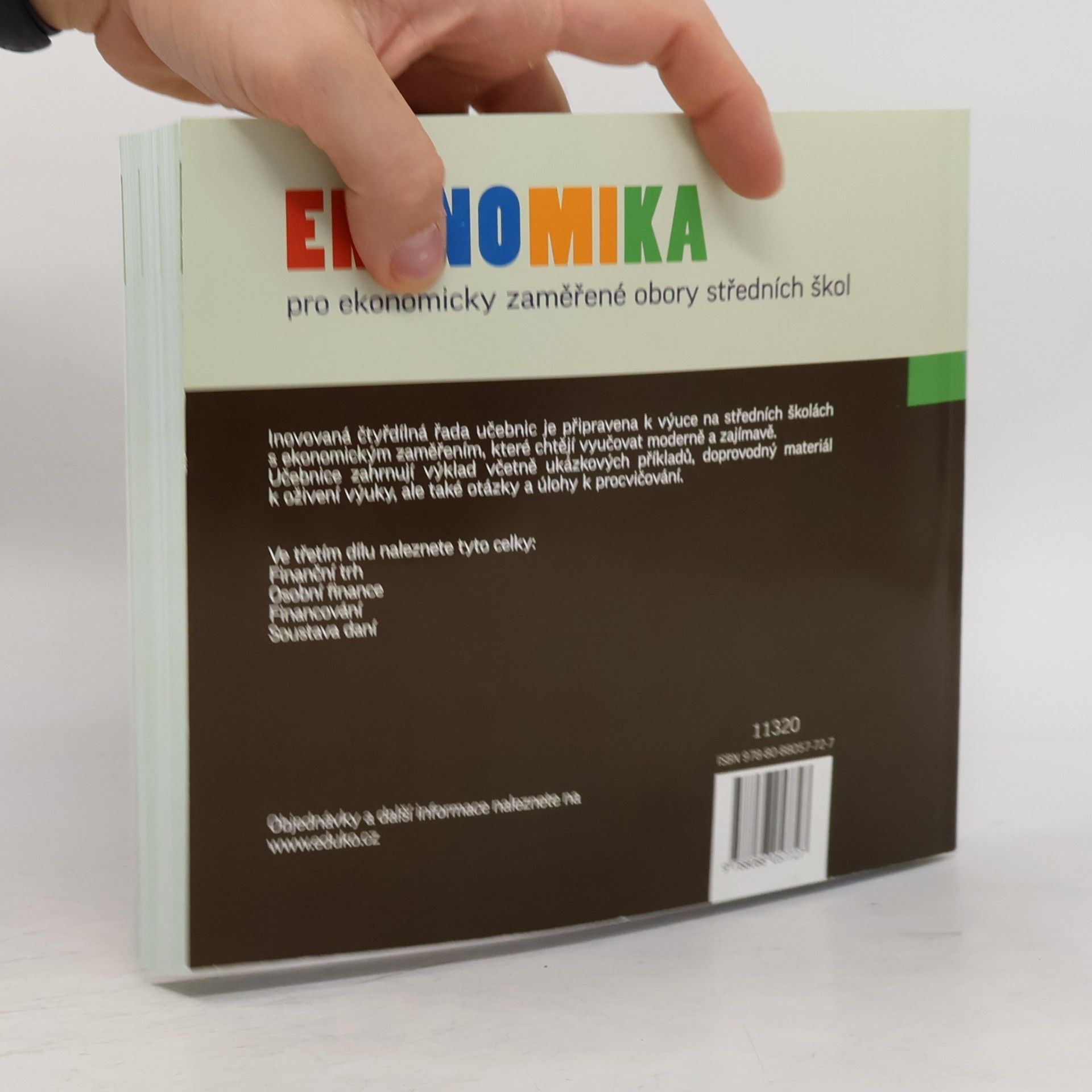 AA.VV. Ekonomika pro ekonomicky zaměřené obory středních škol 3. Peníze a financování