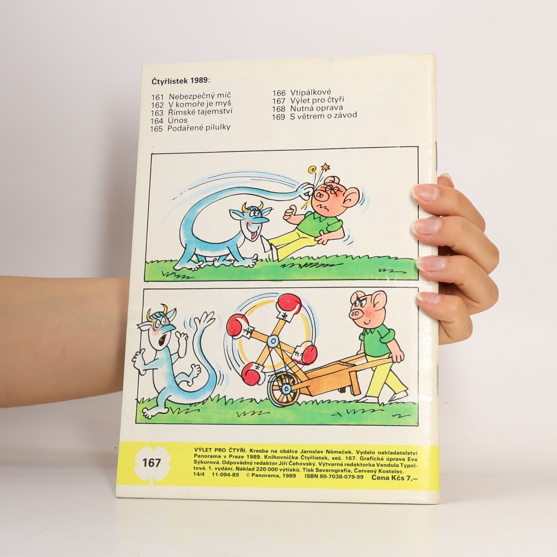 Autorenkollektiv Čtyřlístek 167. Výlet pro čtyři