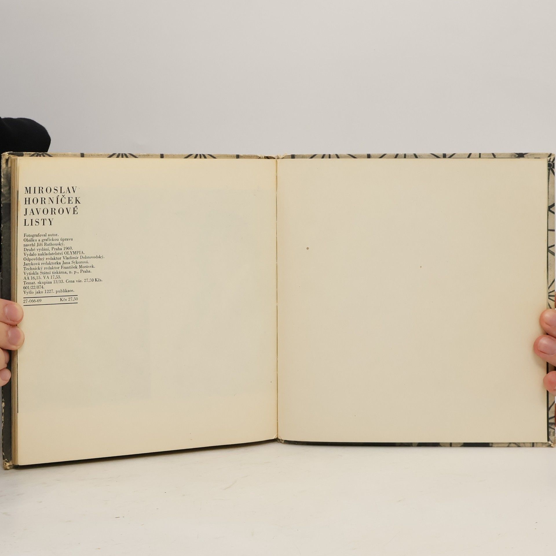 Miroslav Horníček Javorové listy