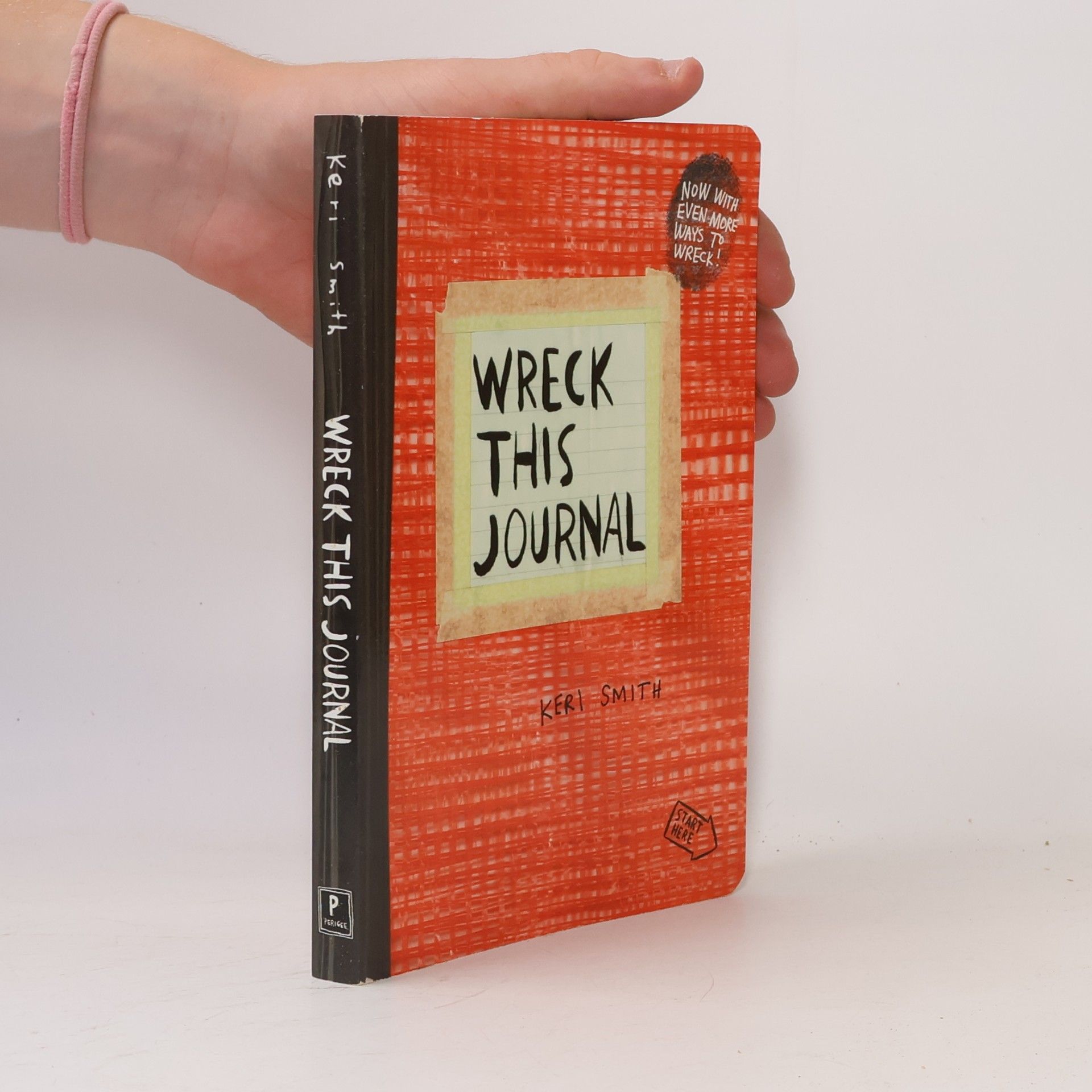Keri Smith Wreck This Journal (Red) Expanded Edition