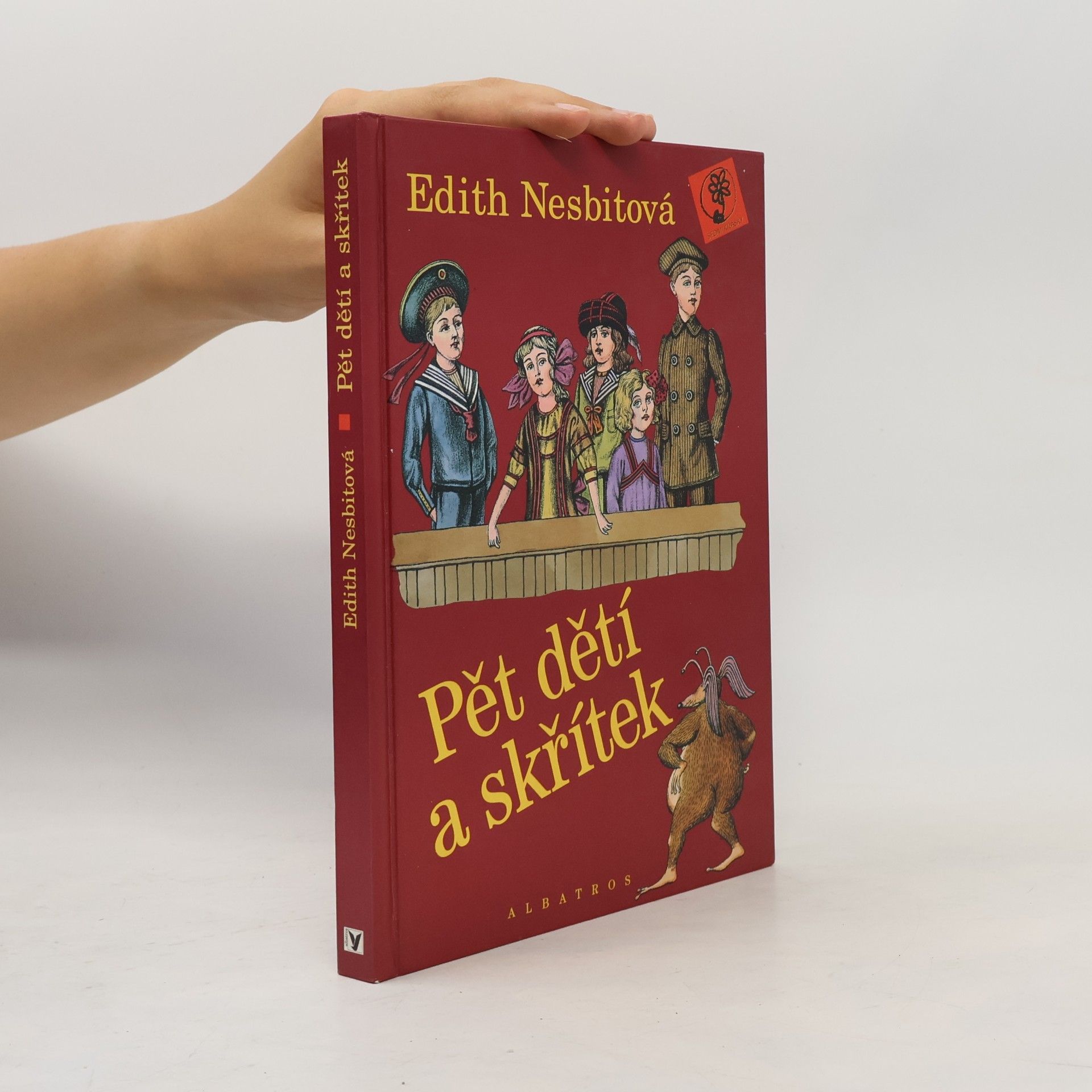 E. (Edith) Nesbit Pět dětí a skřítek