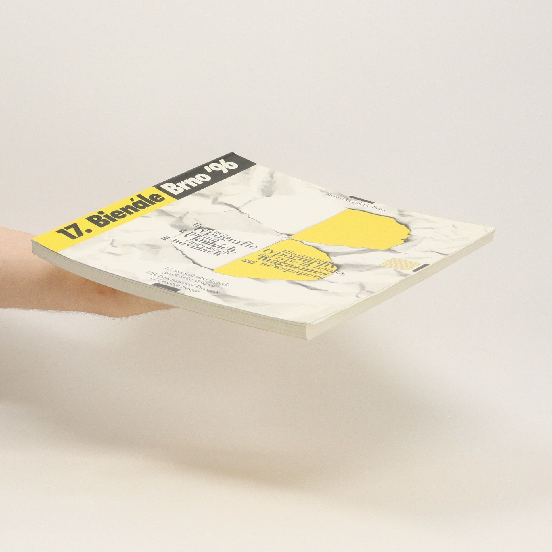 Hana Karkanová 17. mezinárodní bienále grafického designu Brno 1996: ilustrace, typografie a písmo v knihách, časopisech a novinách