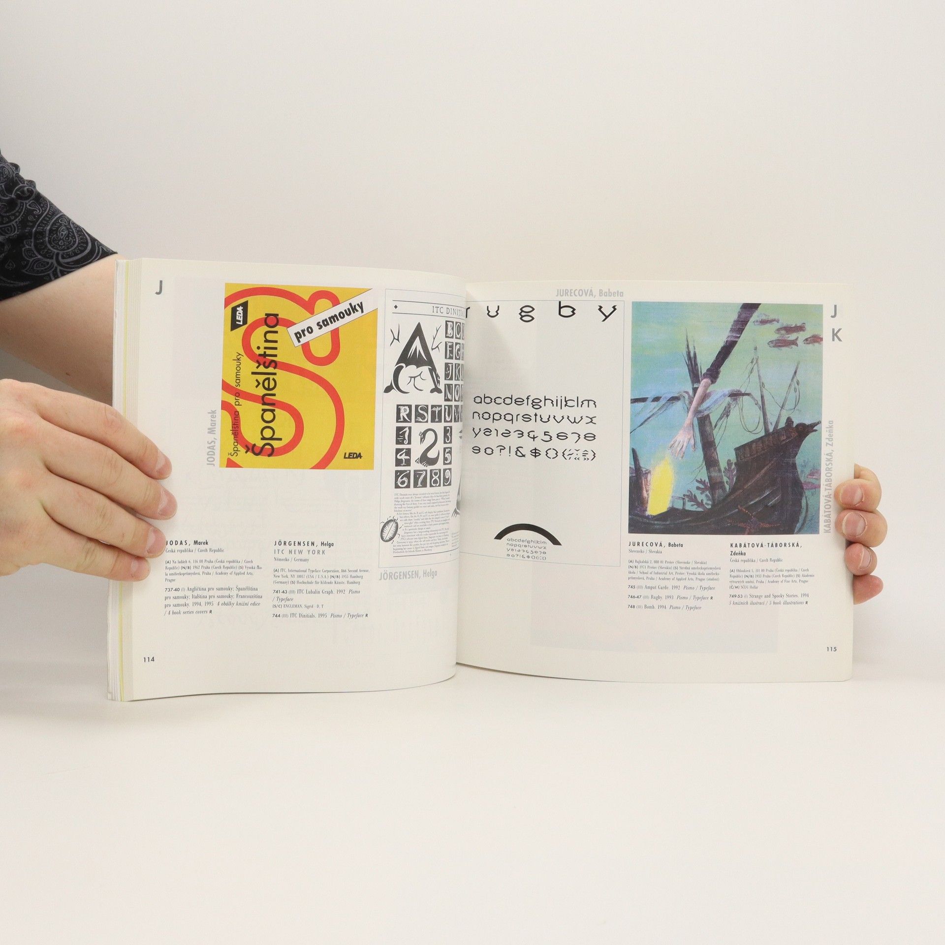 Hana Karkanová 17. mezinárodní bienále grafického designu Brno 1996: ilustrace, typografie a písmo v knihách, časopisech a novinách