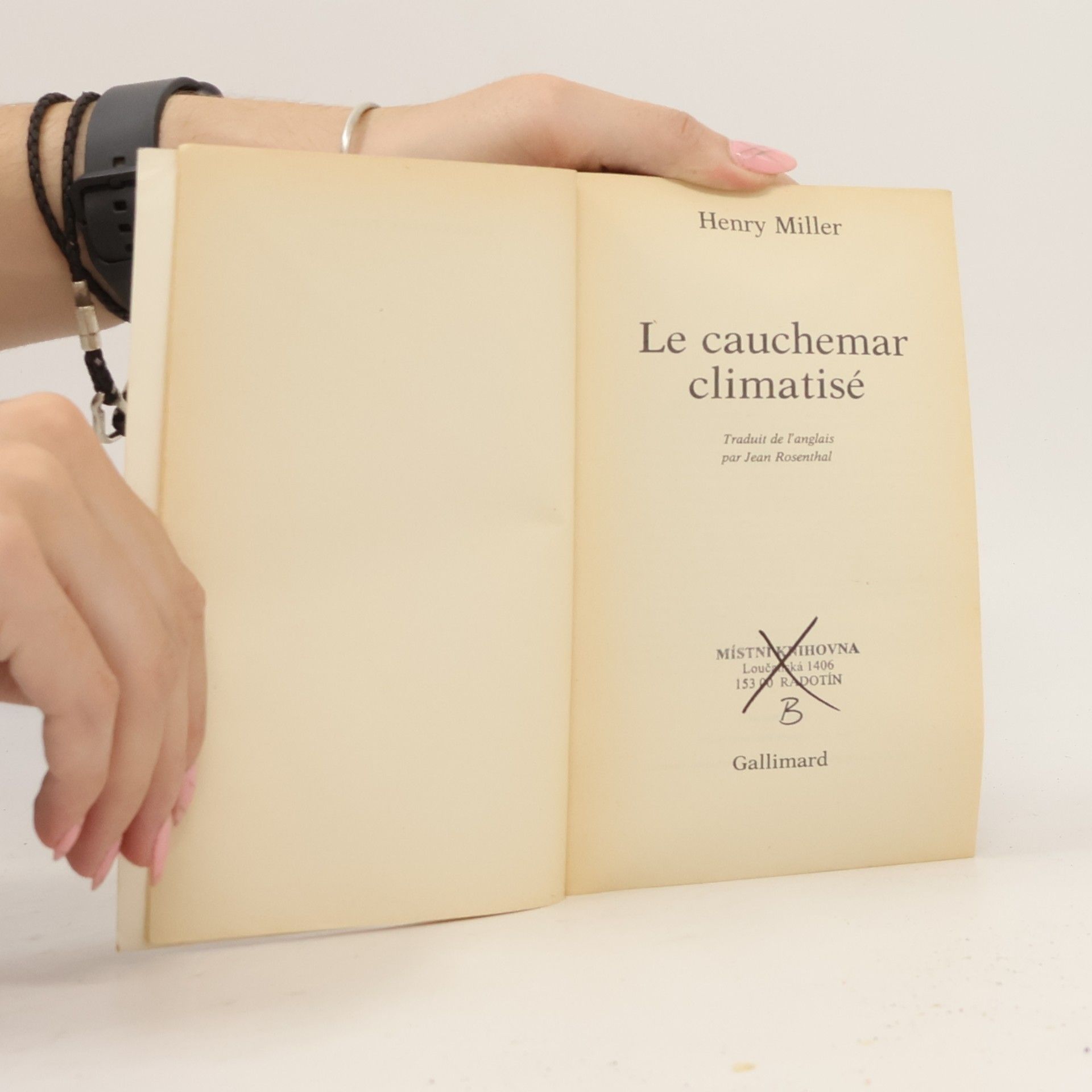 Henry Miller Le cauchemar climatisé