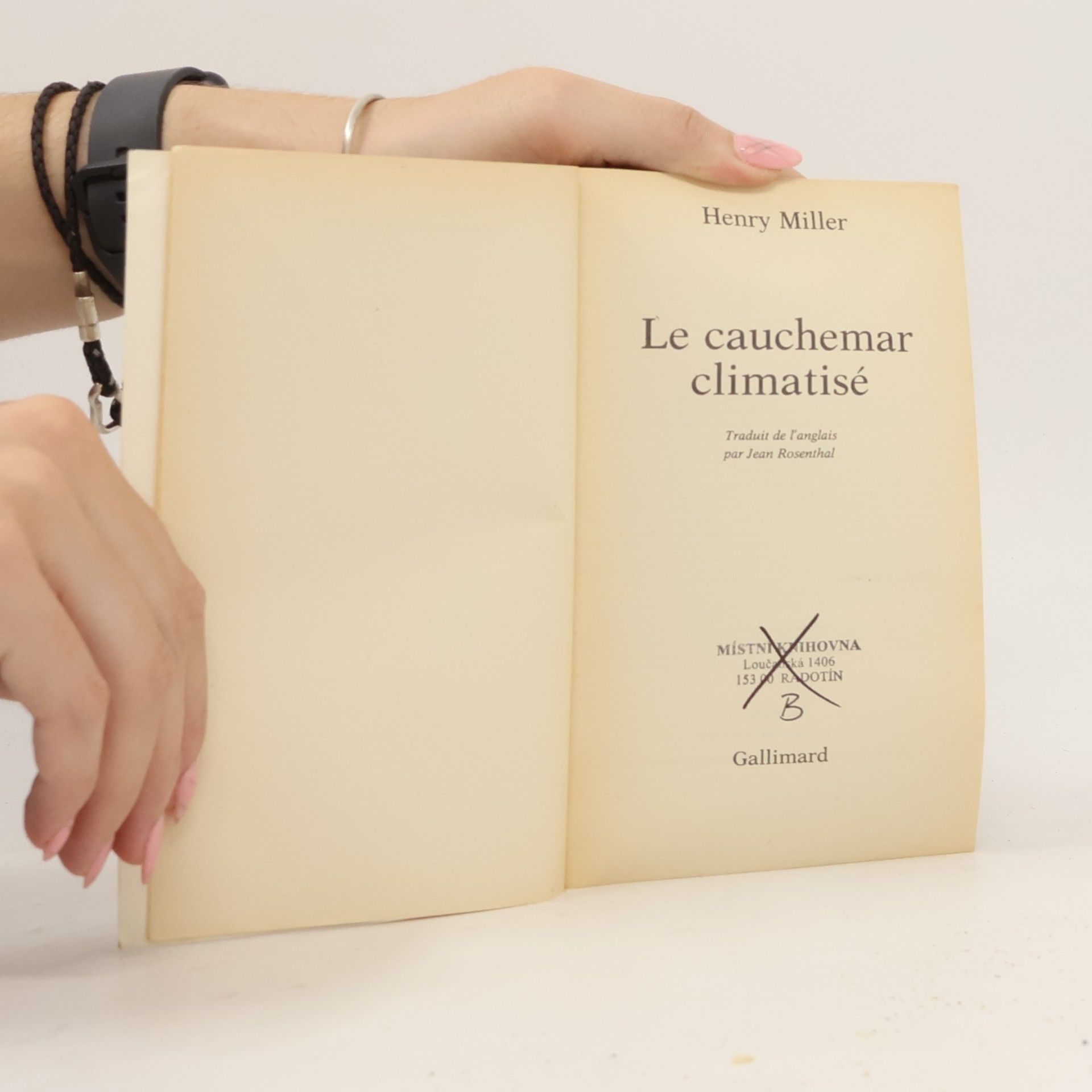 Henry Miller Le cauchemar climatisé