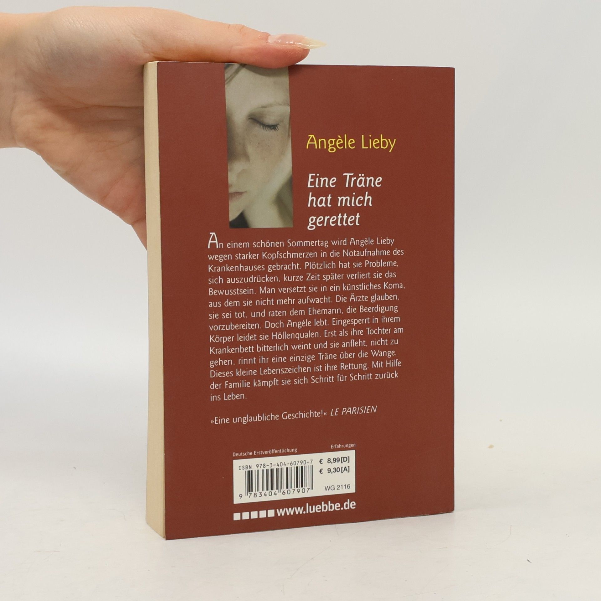 Angèle Lieby Eine Träne hat mich gerettet