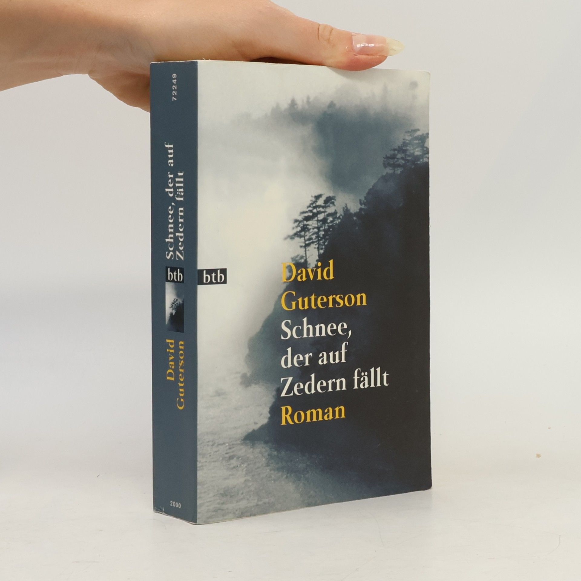 David Guterson Schnee, der auf Zedern fällt