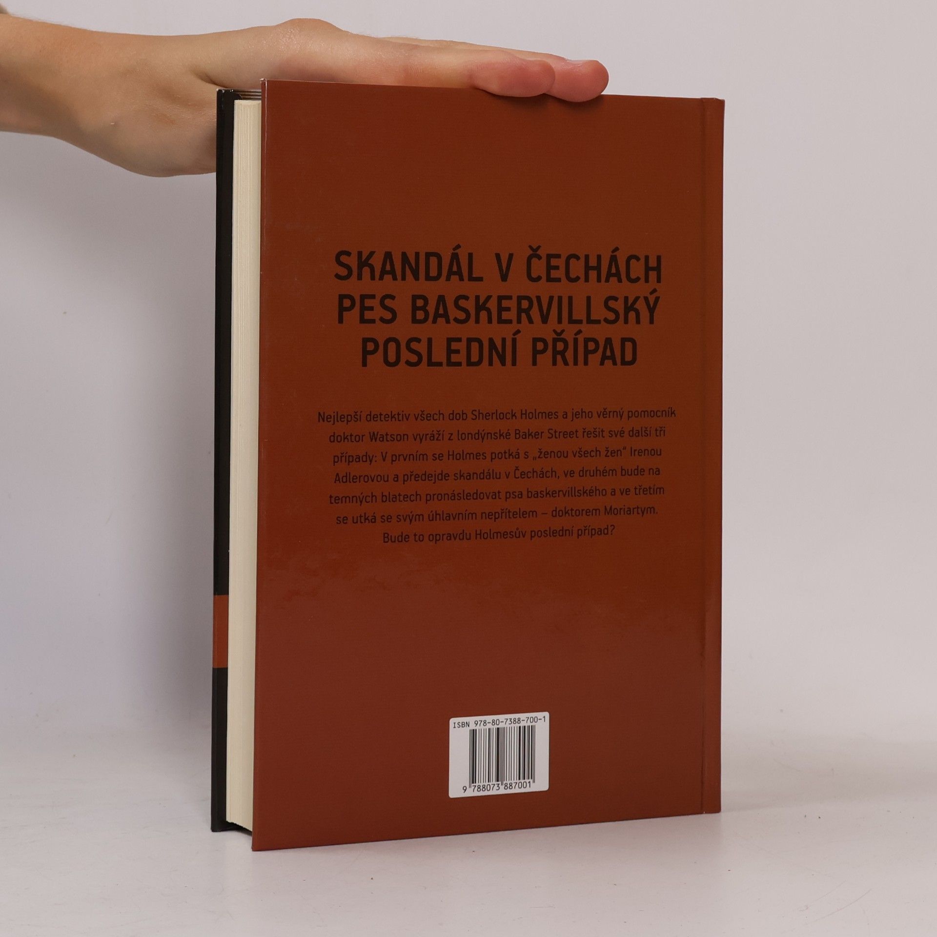 Arthur Conan Doyle 3x Sherlock Holmes. Skandál v Čechách, Pes Baskervillský, Poslední případ