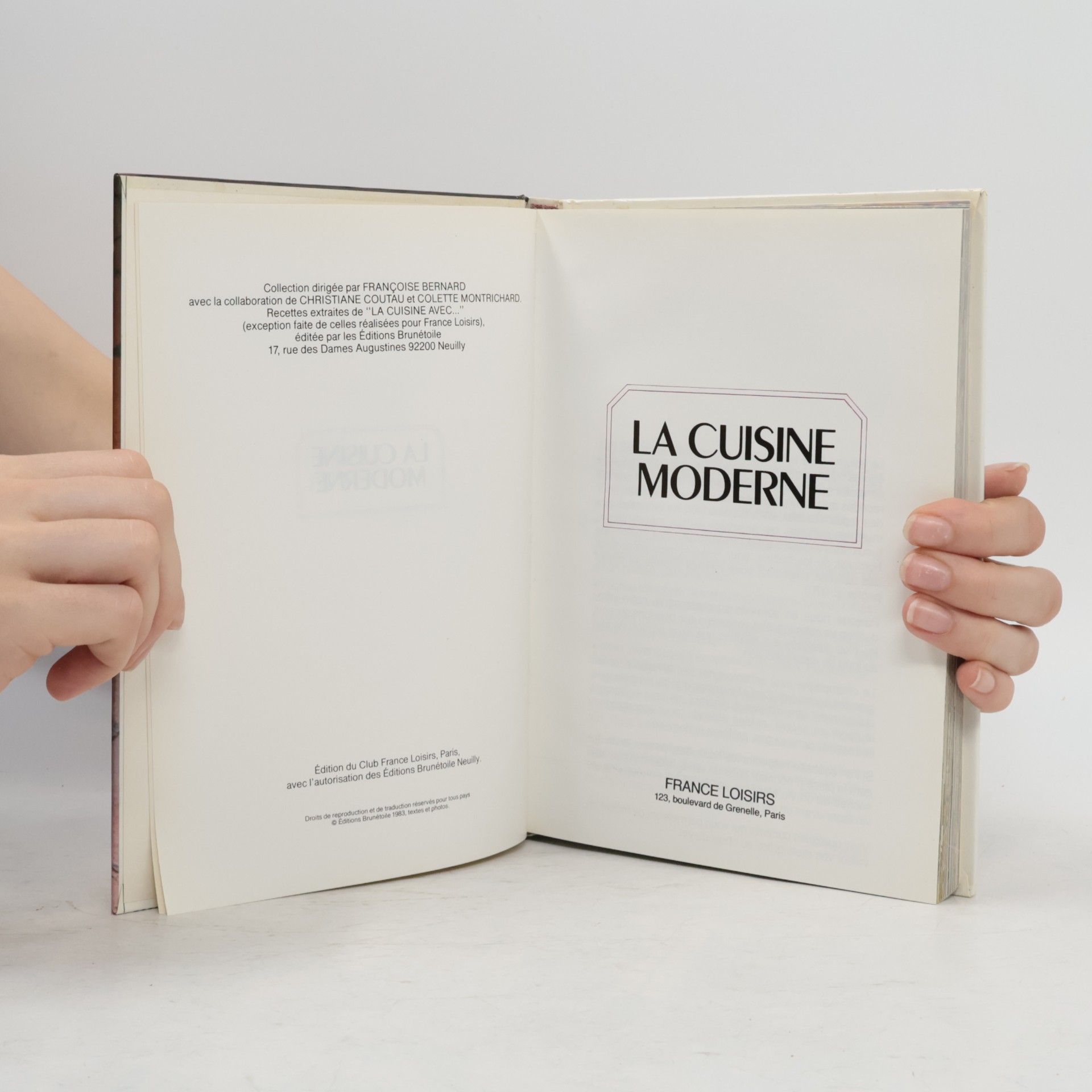 Autorenkollektiv La cuisine moderne
