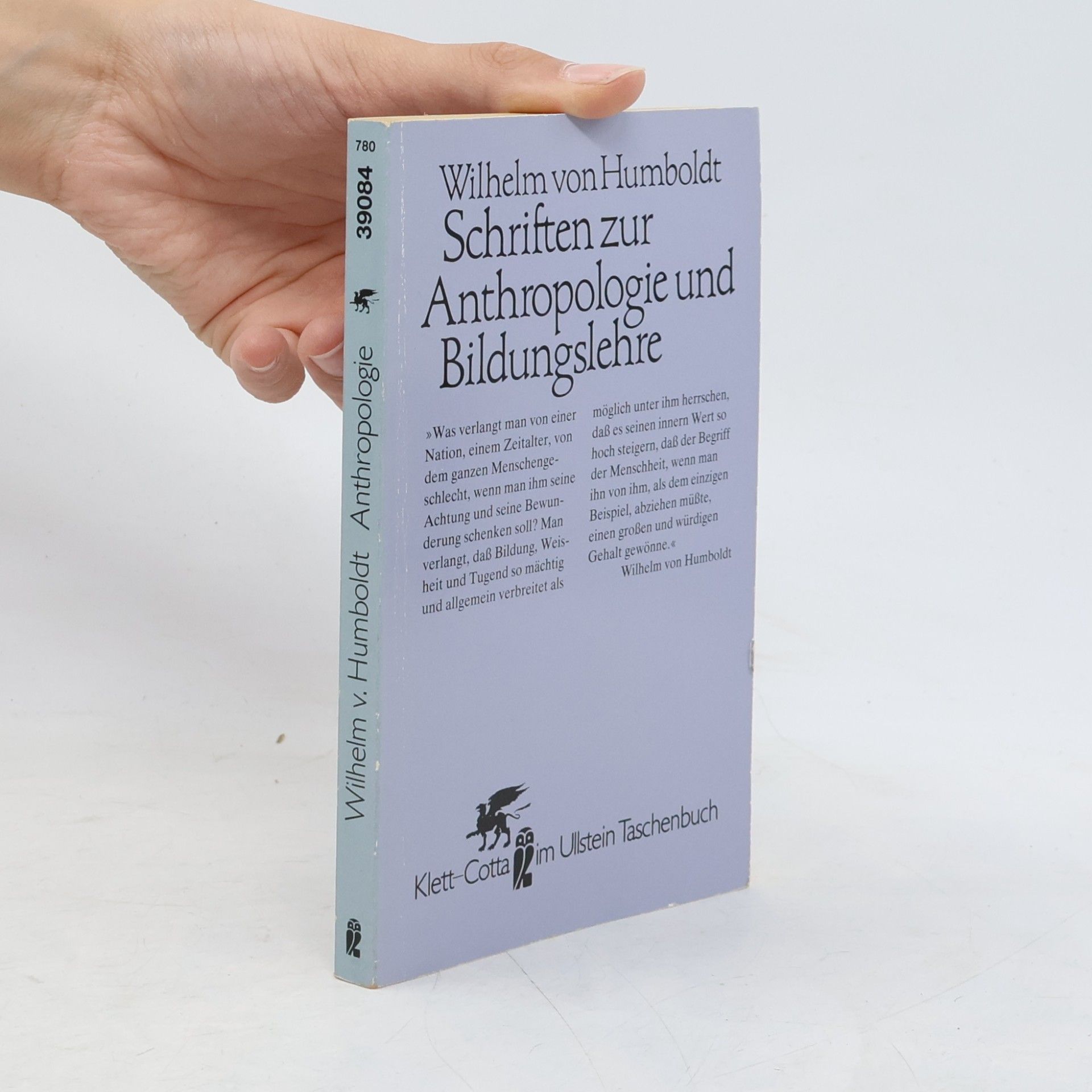 Ullstein Taschenbuch: Schriften zur Anthropologie und Bildungslehre