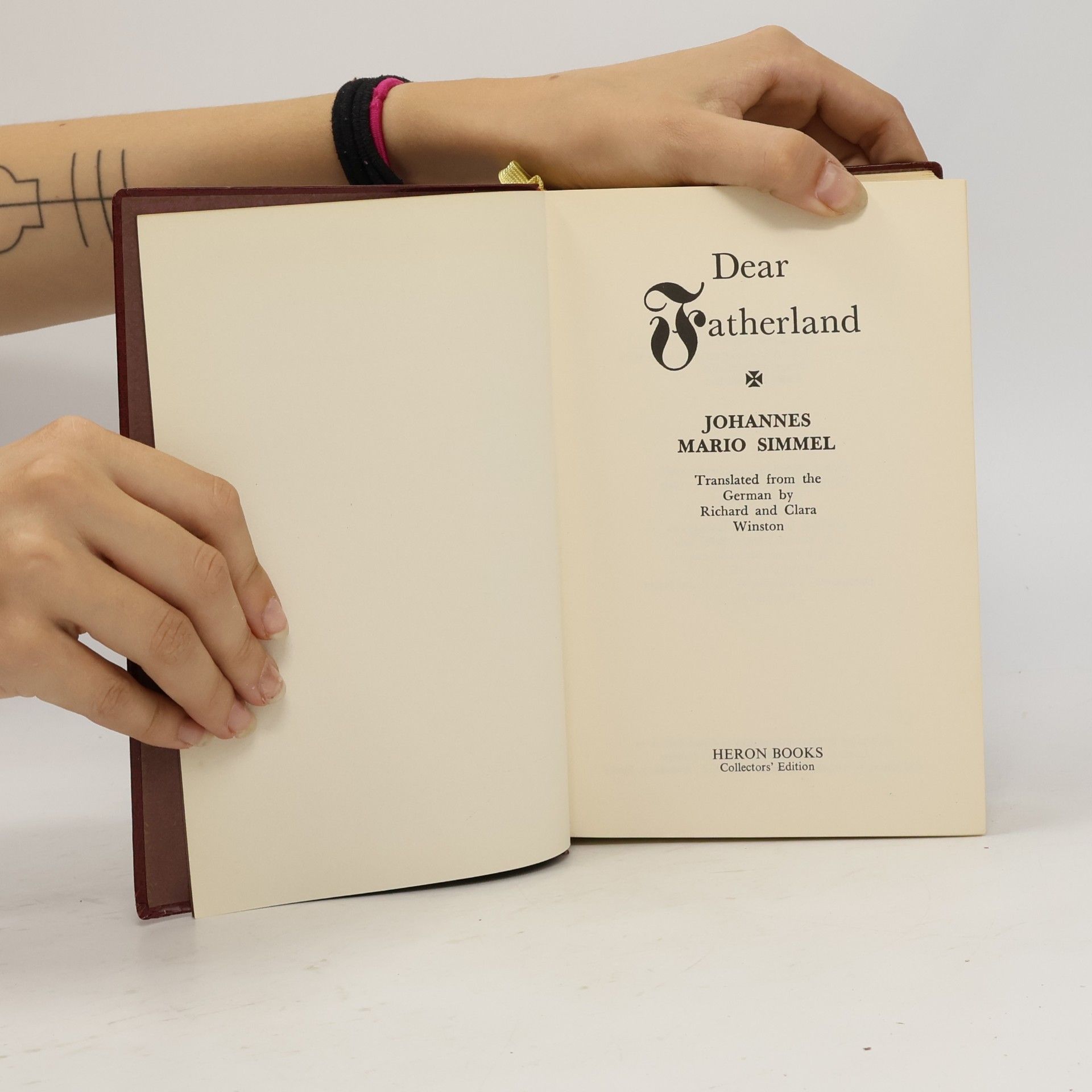 Johannes Mario Simmel Dear Fatherland