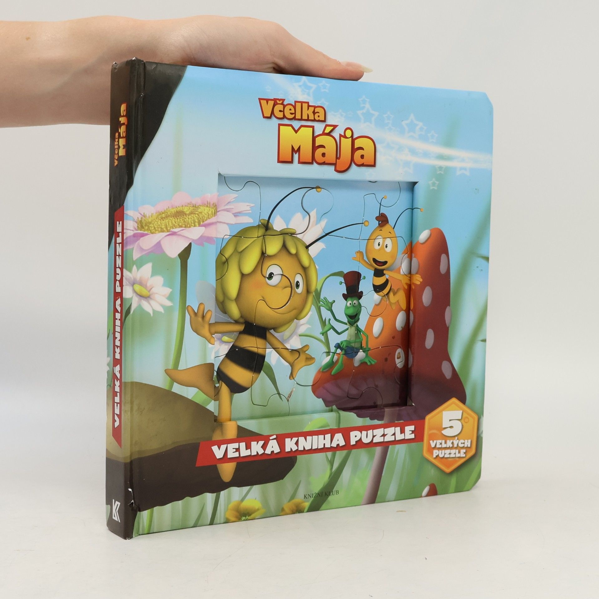 Autorenkollektiv Včelka Mája - Velká kniha puzzle