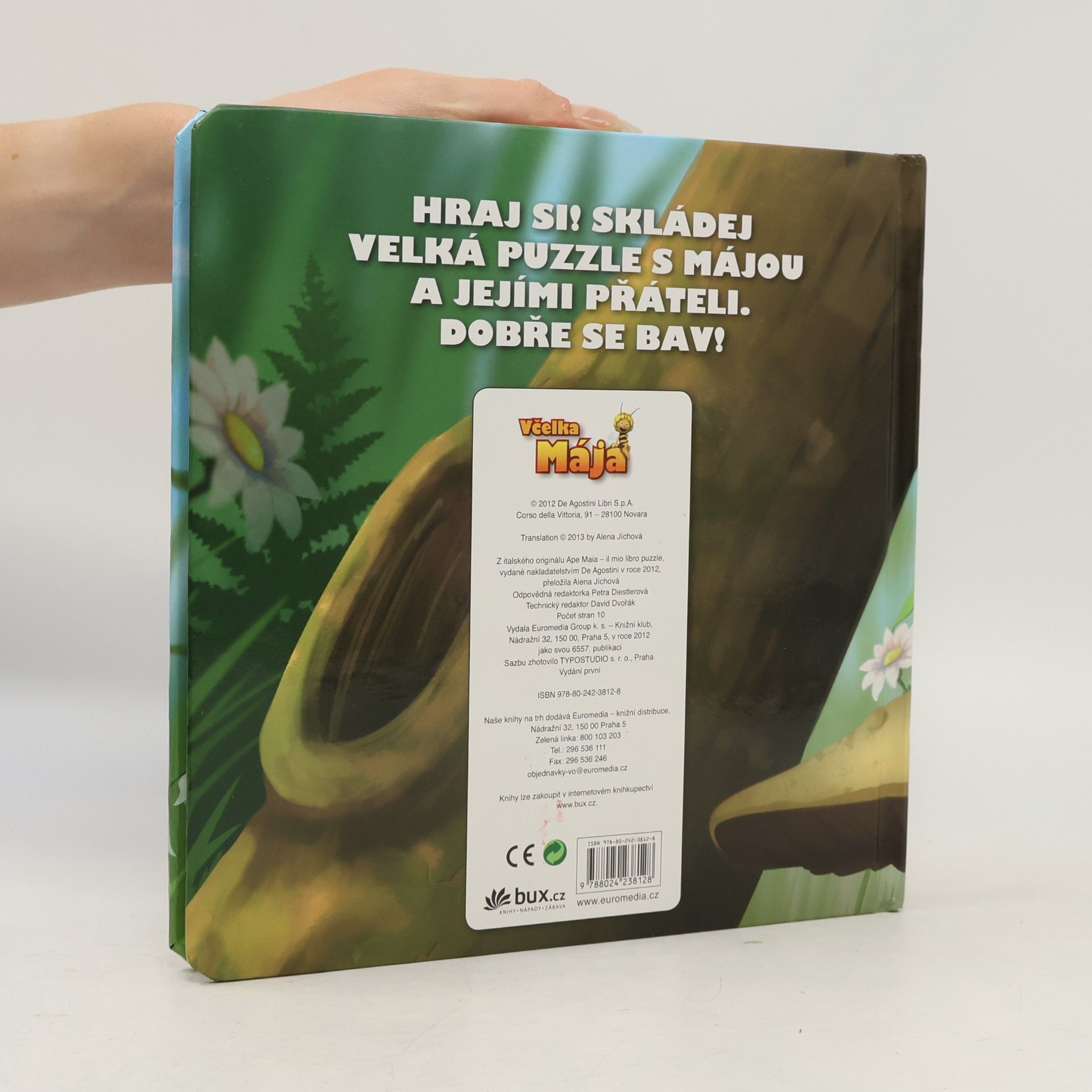 Autorenkollektiv Včelka Mája - Velká kniha puzzle