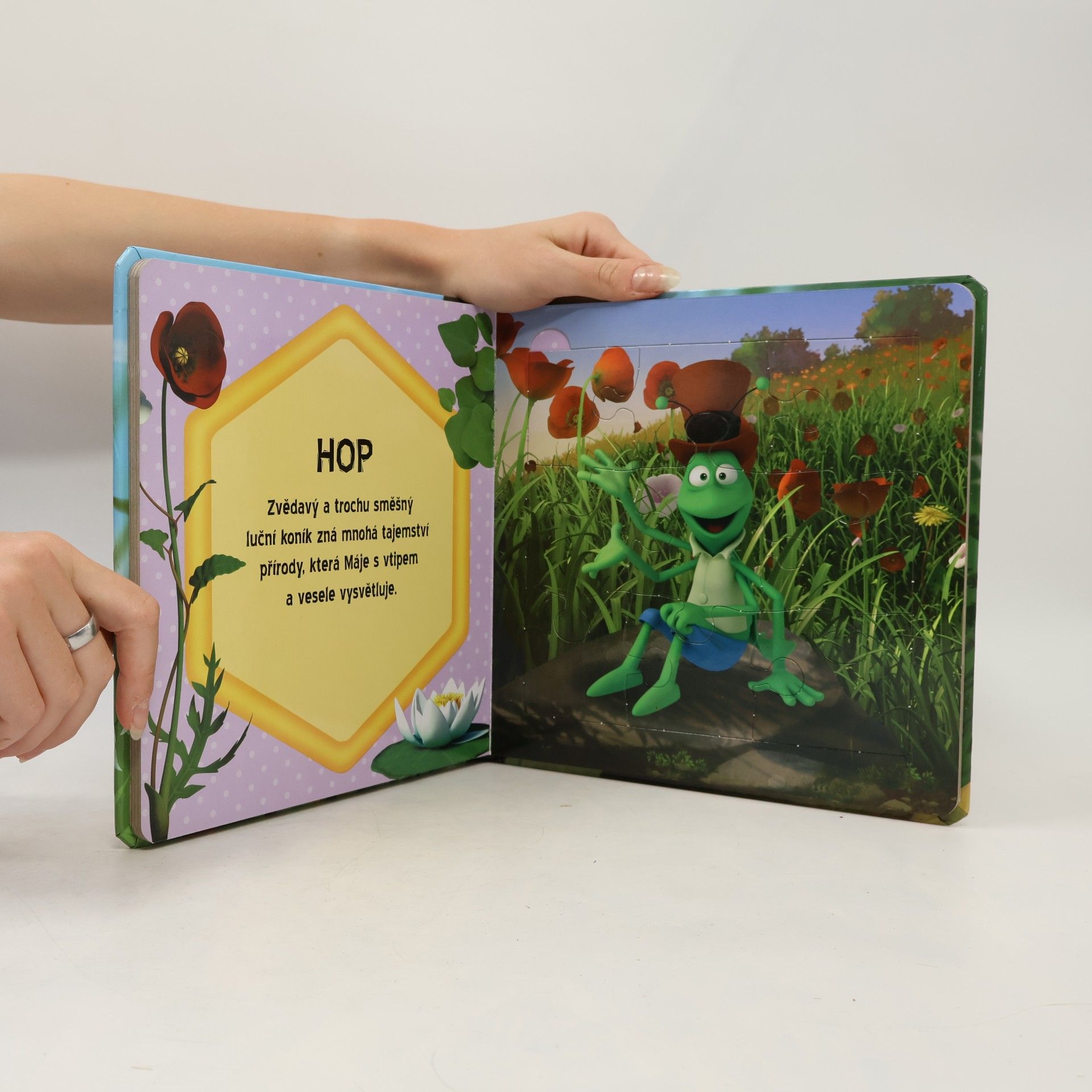 Autorenkollektiv Včelka Mája - Velká kniha puzzle