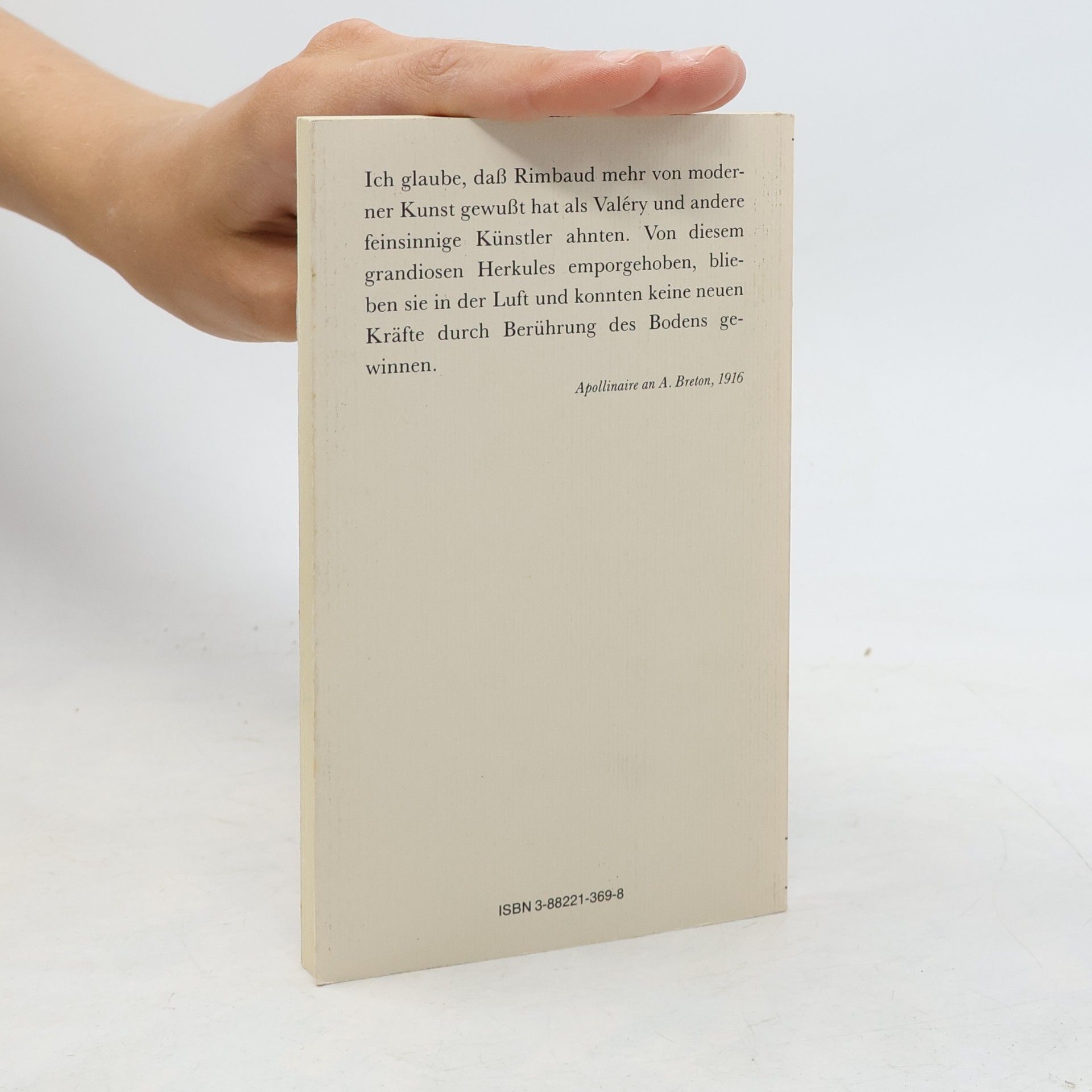 Arthur Rimbaud Seitensprünge
