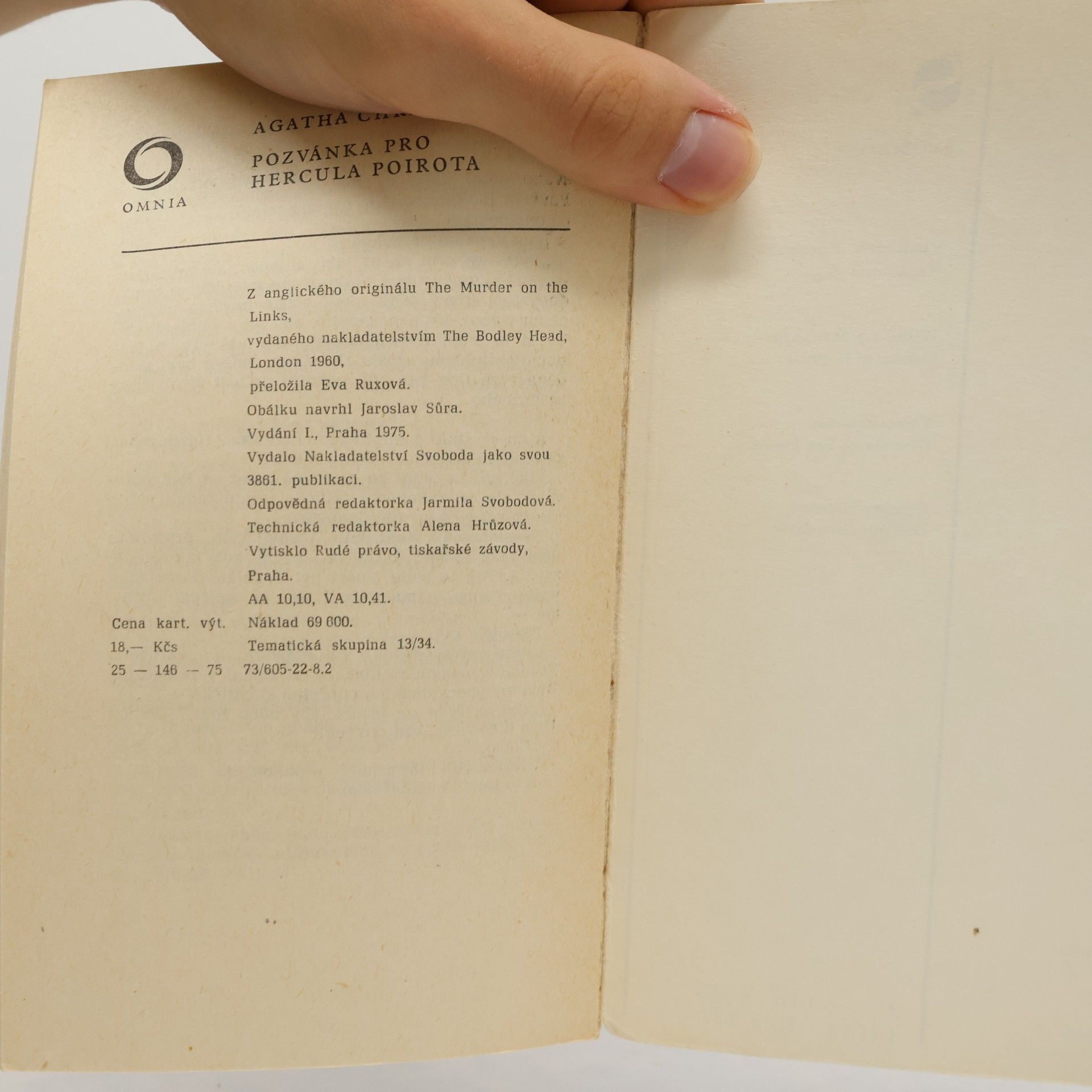 Agatha Christie Pozvánka pro Hercula Poirota