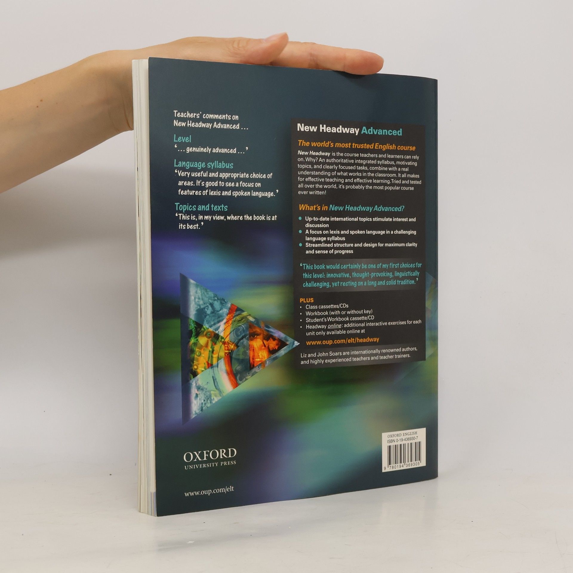 Liz Soars New Headway. Advanced. Student's book