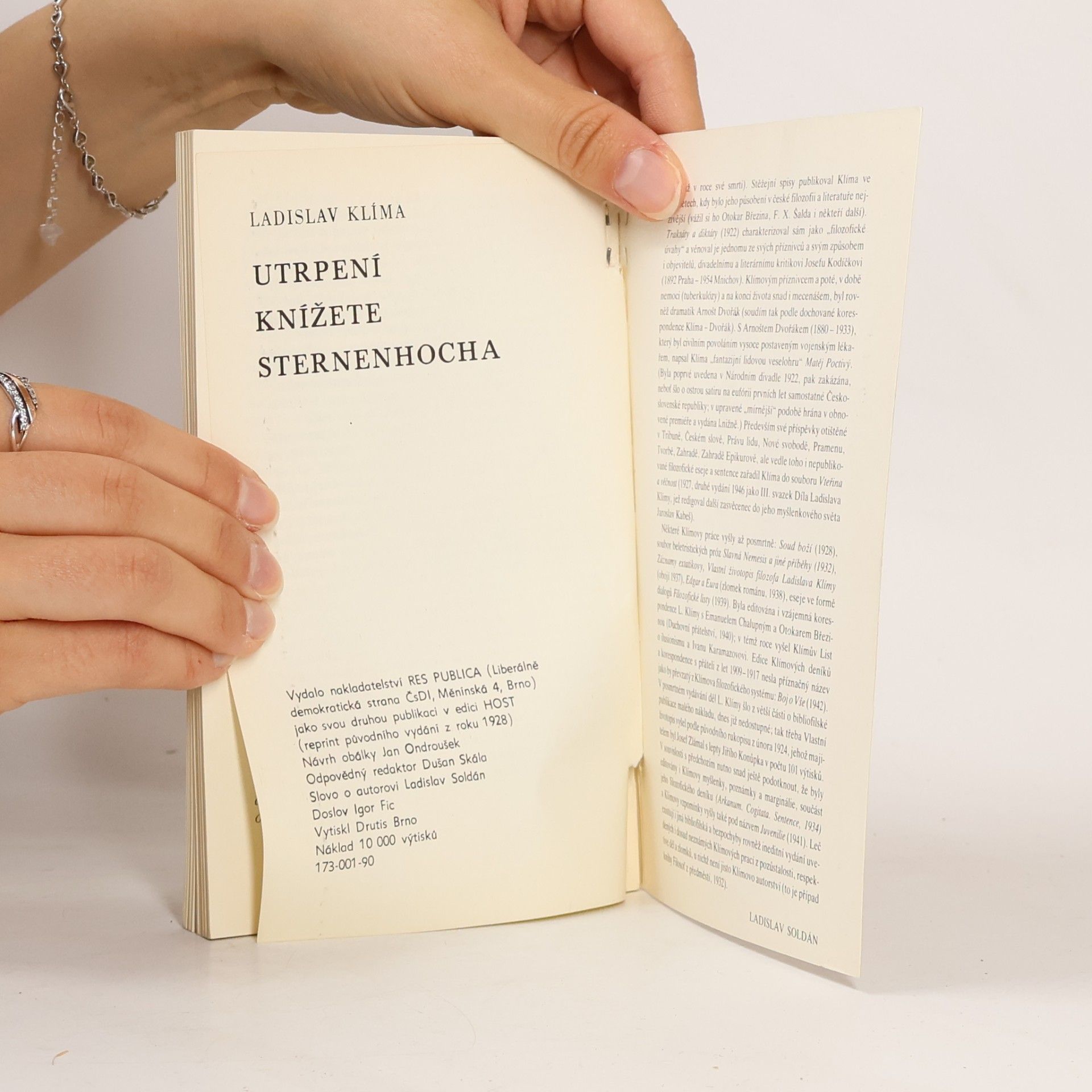 Ladislav Klíma Utrpení knížete Sternenhocha