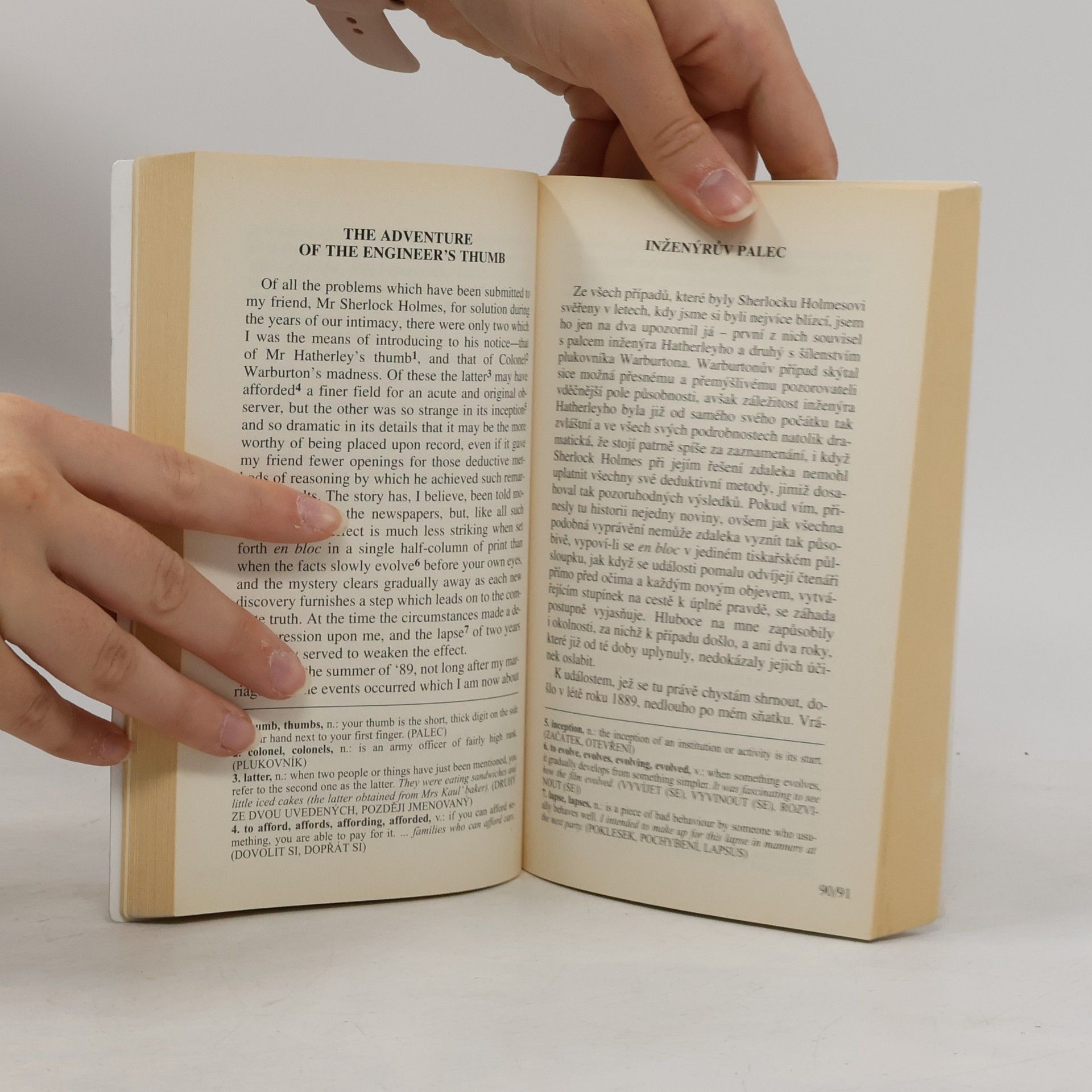 Arthur Conan Doyle The cases of Sherlock Holmes. The Adventure of the Speckled Band. Strakatý pás