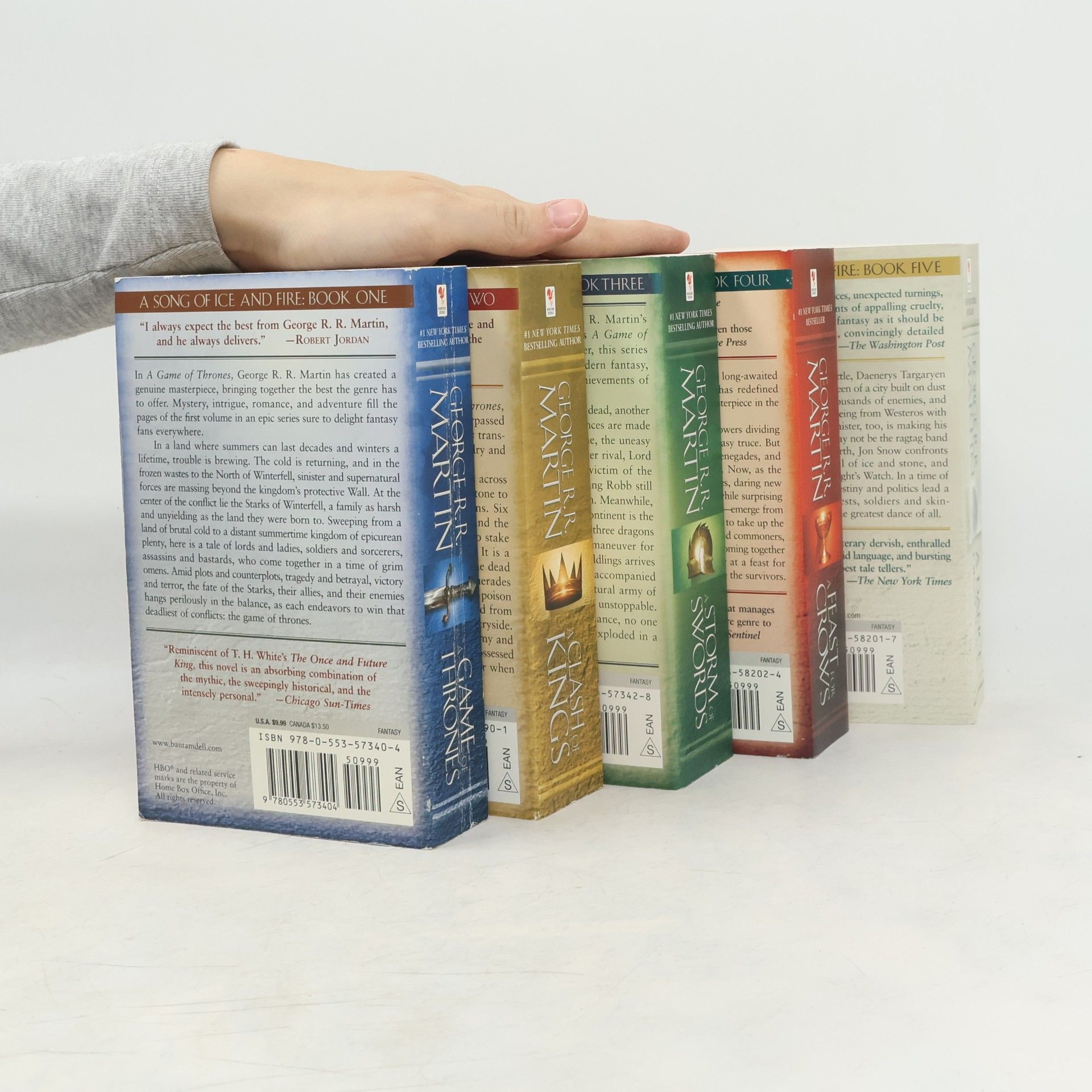George R. R. Martin A Song of Ice And Fire 1-5