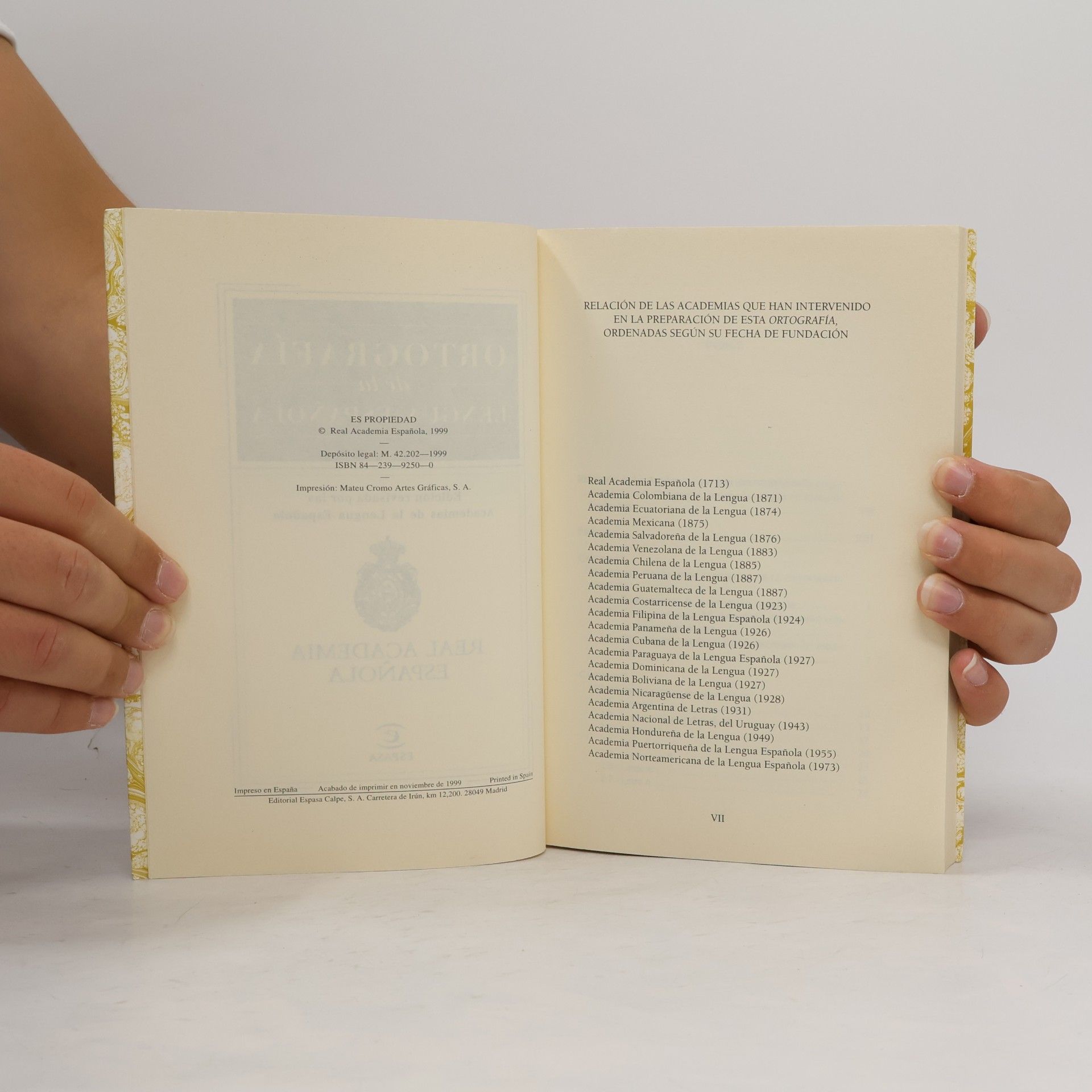 Collectif Ortografía de la lengua española: Edición revisada por las Academias de la Lengua Española