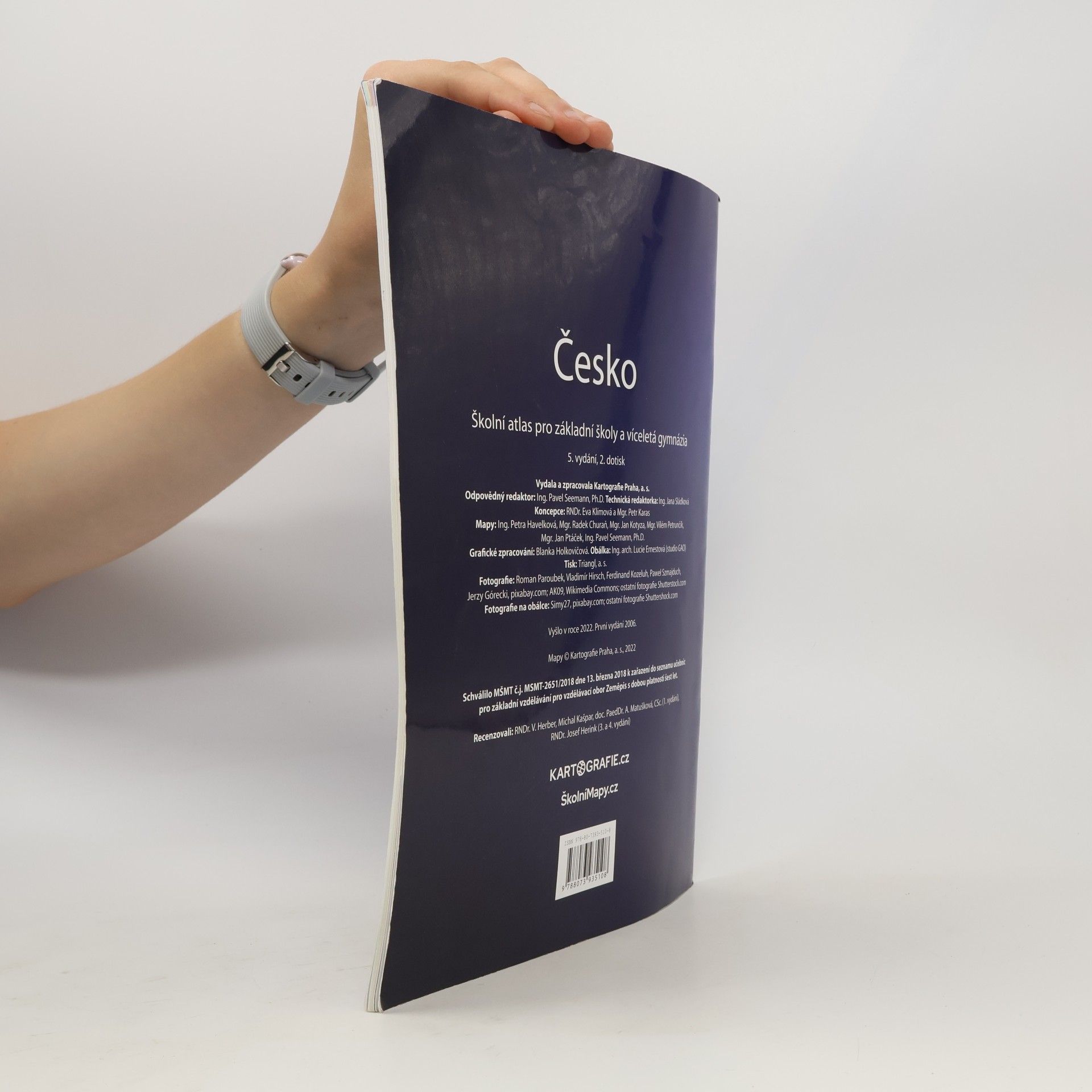Autorenkollektiv Česko: školní atlas pro základní školy a víceletá gymnázia