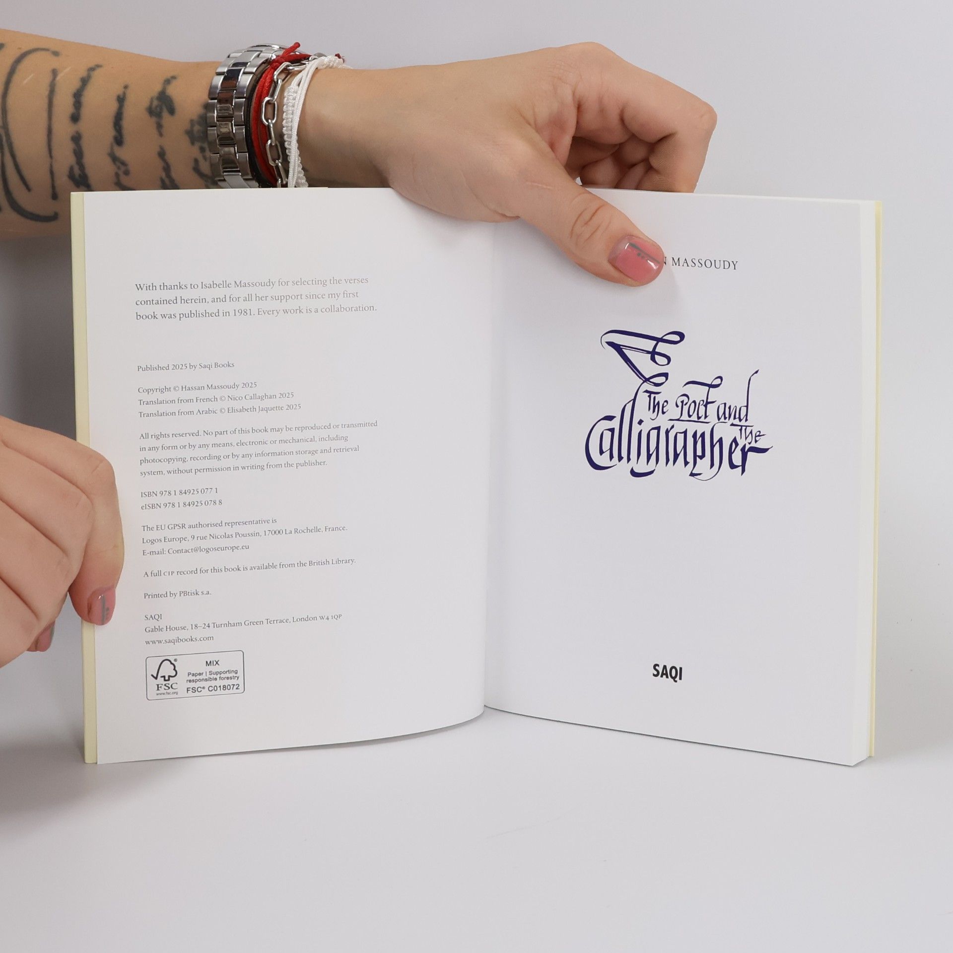 Hassan Massoudy The Poet and the Calligrapher
