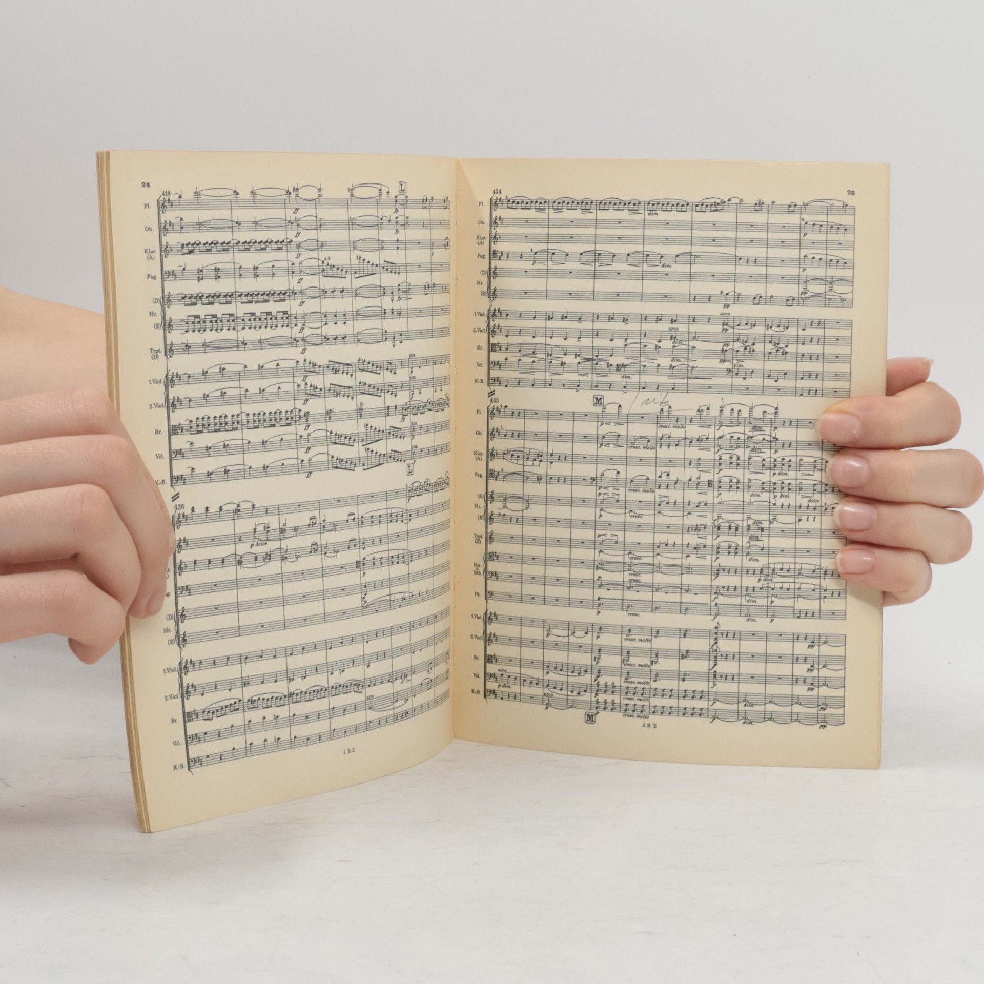 Johannes Brahms Symphonie 2 für grosses Orchester