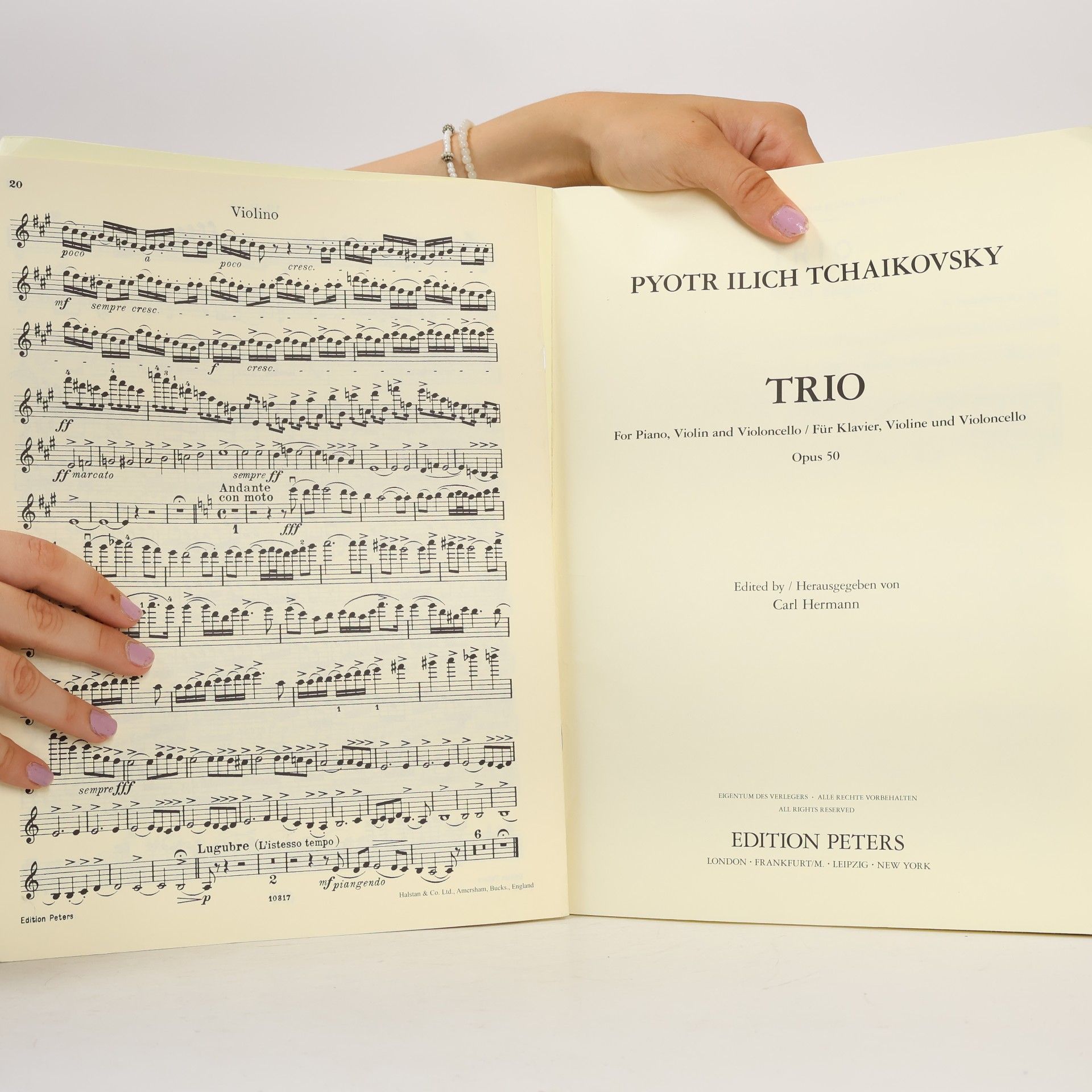 Pyotr Ilich Tchaikovsky Klaviertrio