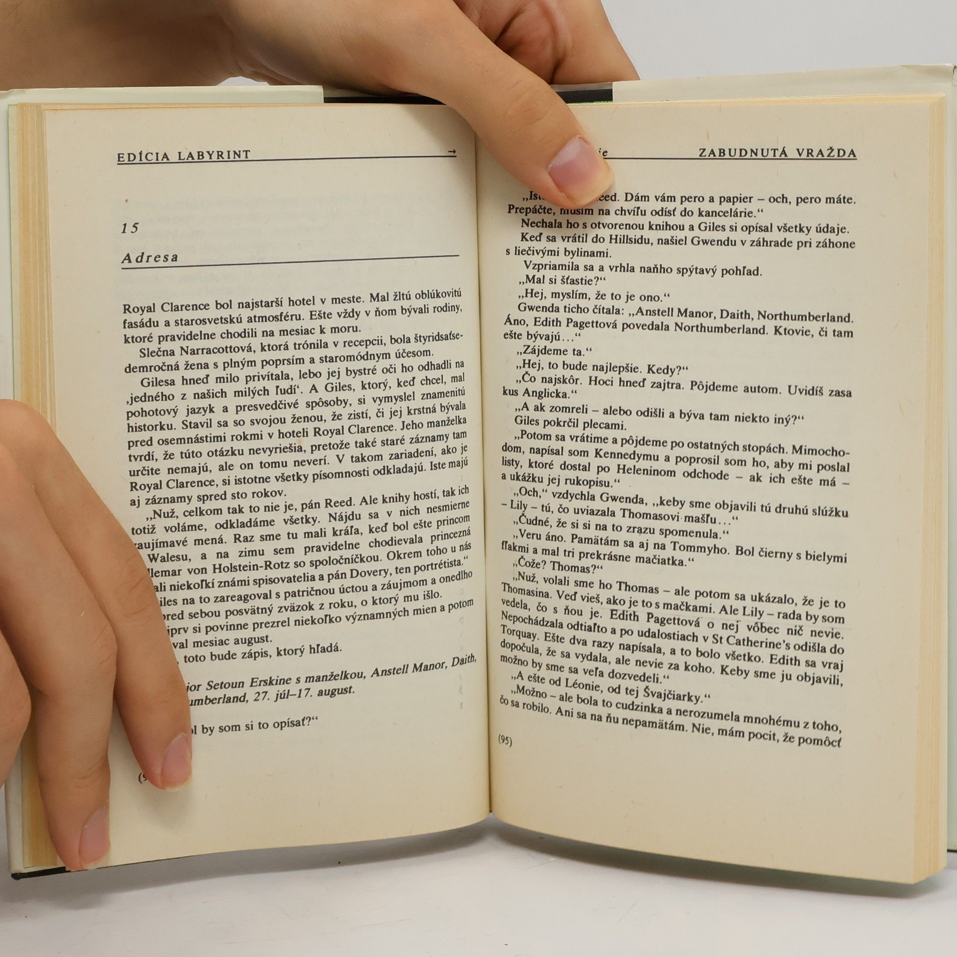 Agatha Christie Zabudnutá vražda