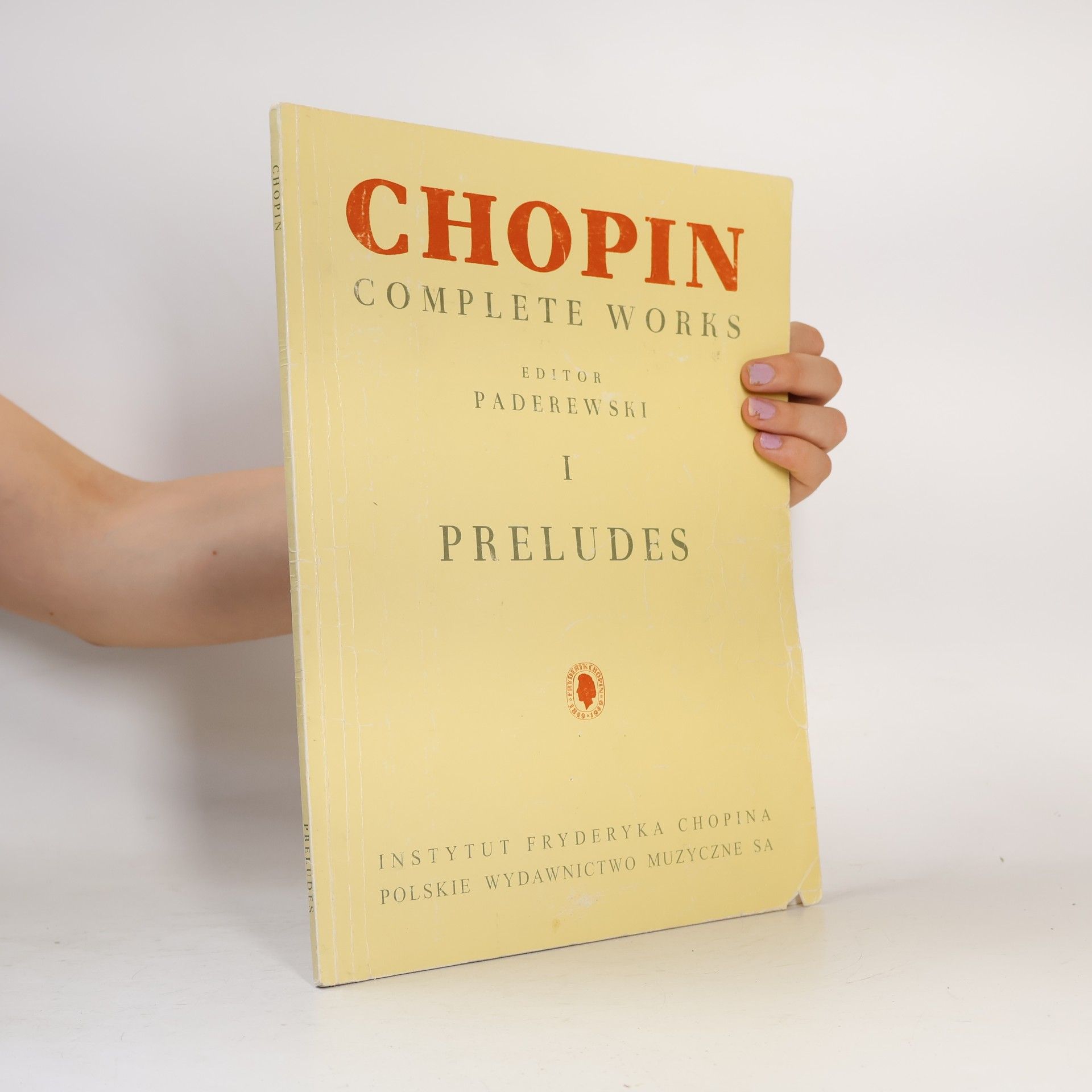 Ignacy Jan Paderewski Chopin. Complete Works. Preludia I