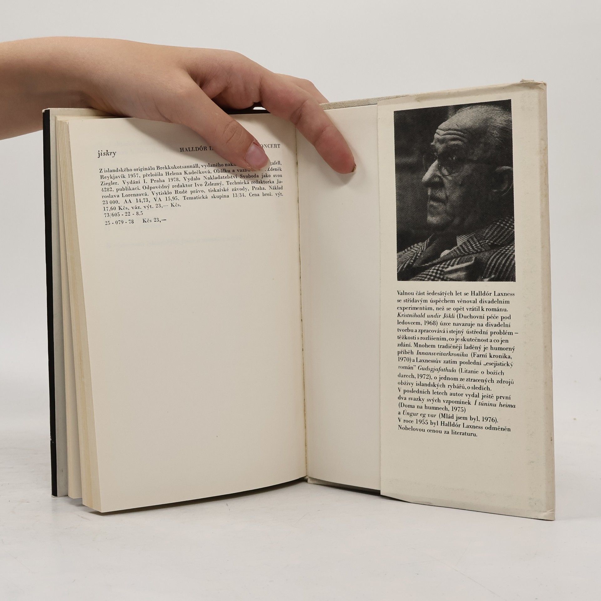 Halldór Laxness Rybí koncert