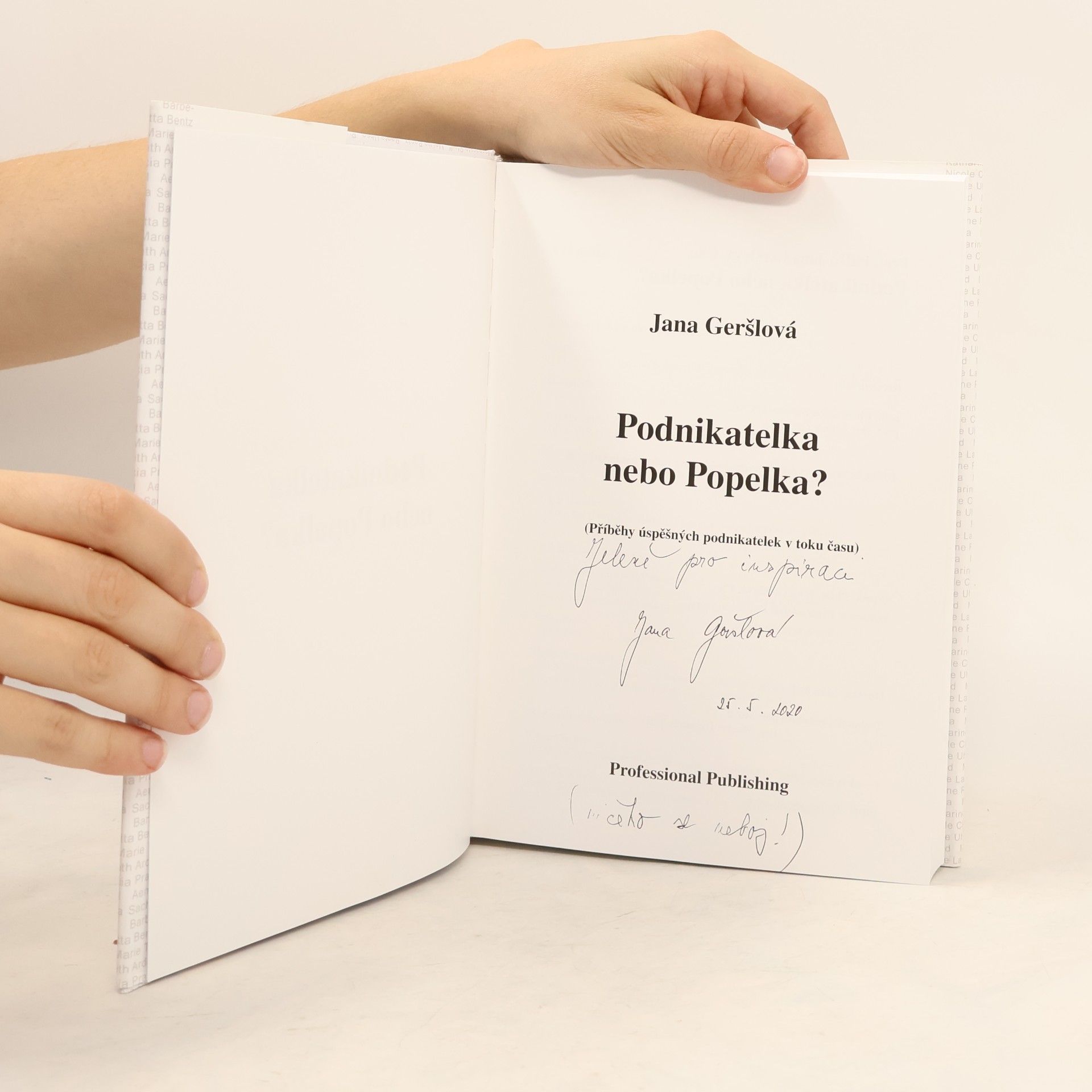 Jana Geršlová Podnikatelka nebo Popelka?